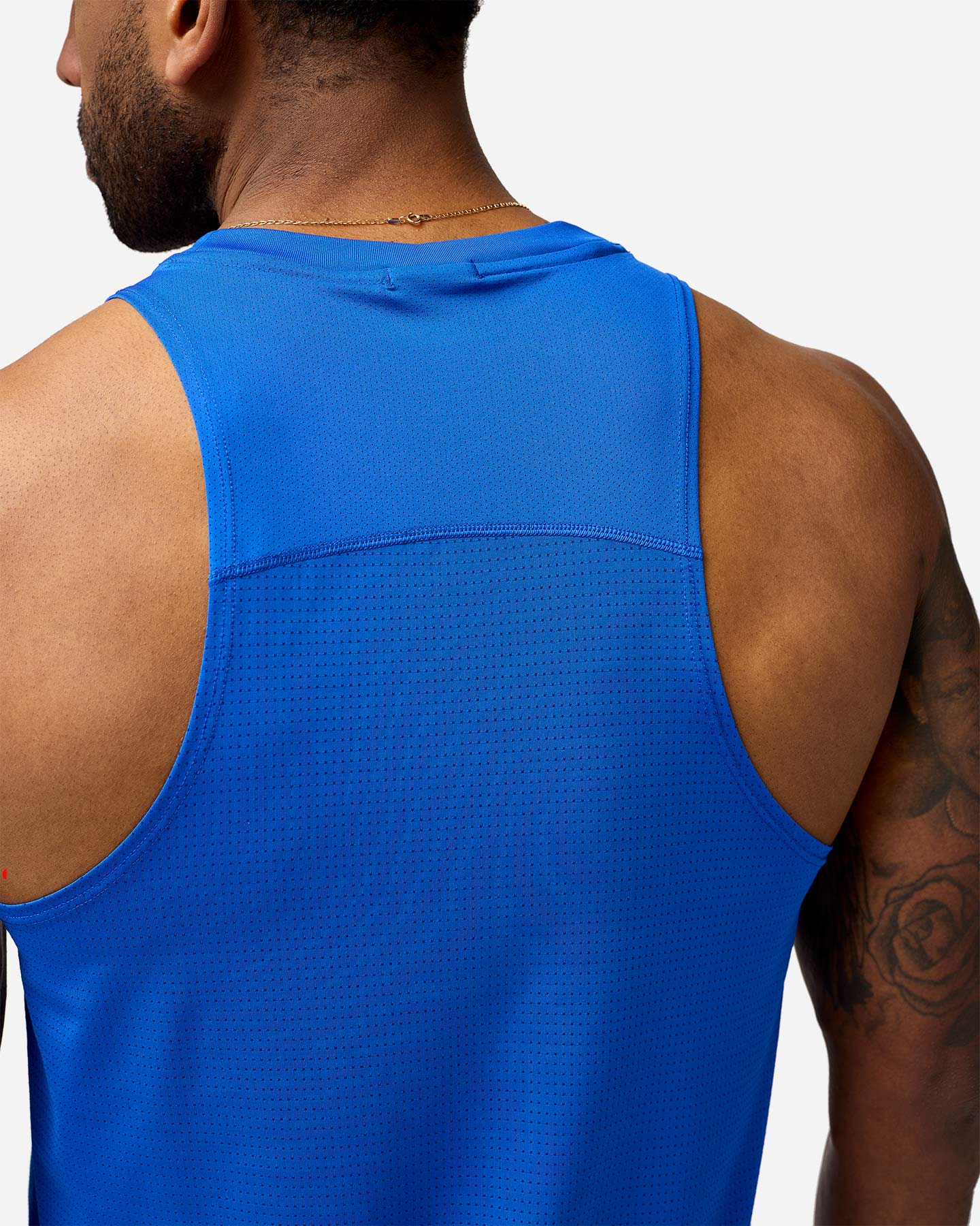 Canotta running BROOKS ATMOSPHERE SINGLET 3.0 M - Blu - 4 | Cisalfa Sport