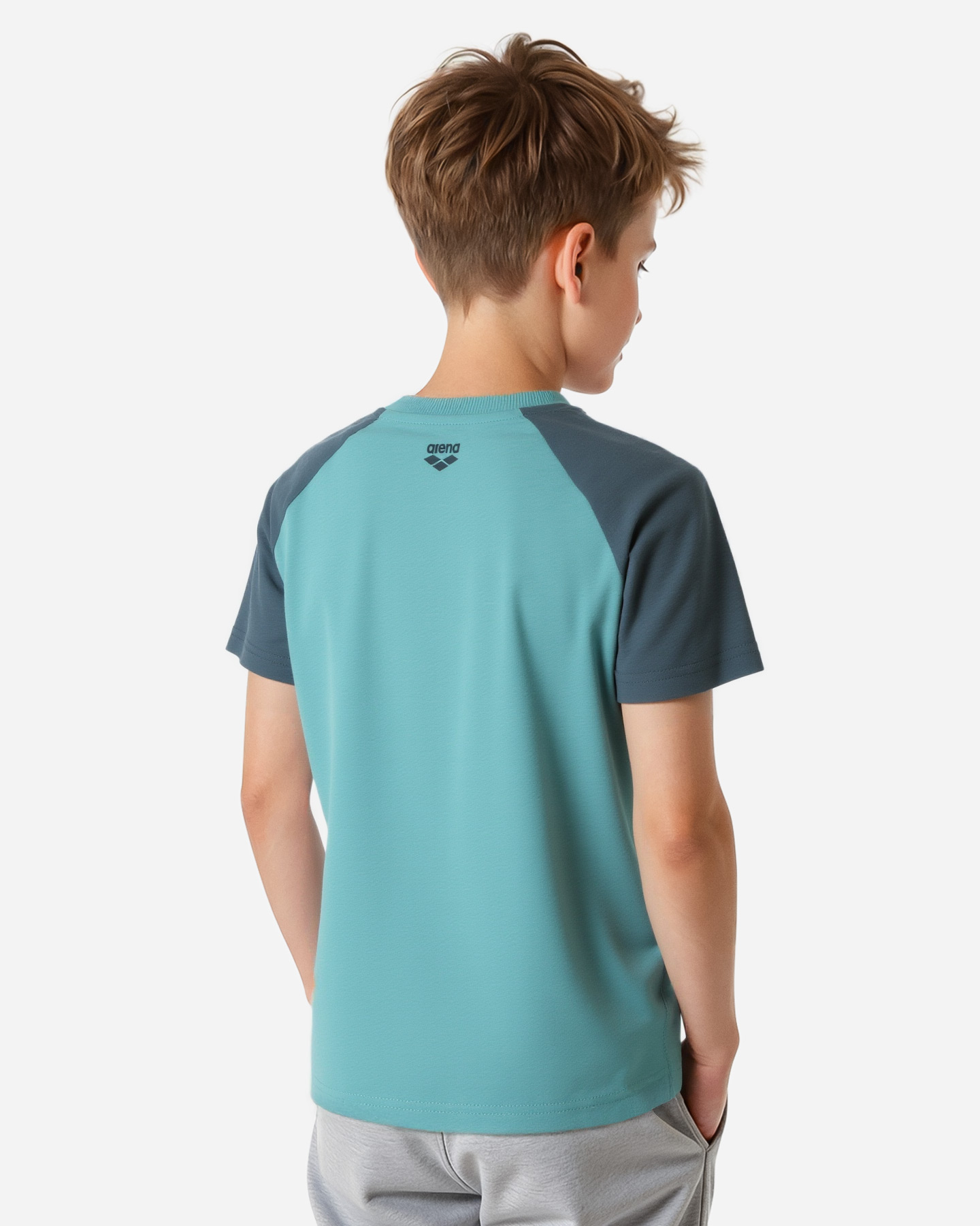 T-shirt ARENA ATHLETIC ESSENTIAL JR - Verde - 4 | Cisalfa Sport