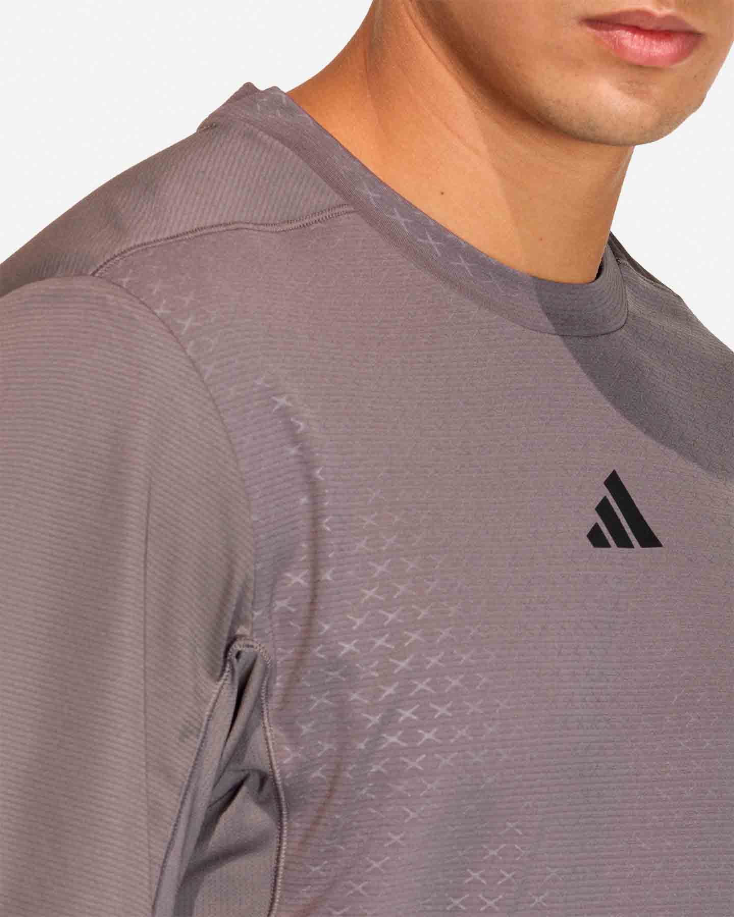 T-shirt training ADIDAS D4T POWER M - Grigio - 4 | Cisalfa Sport