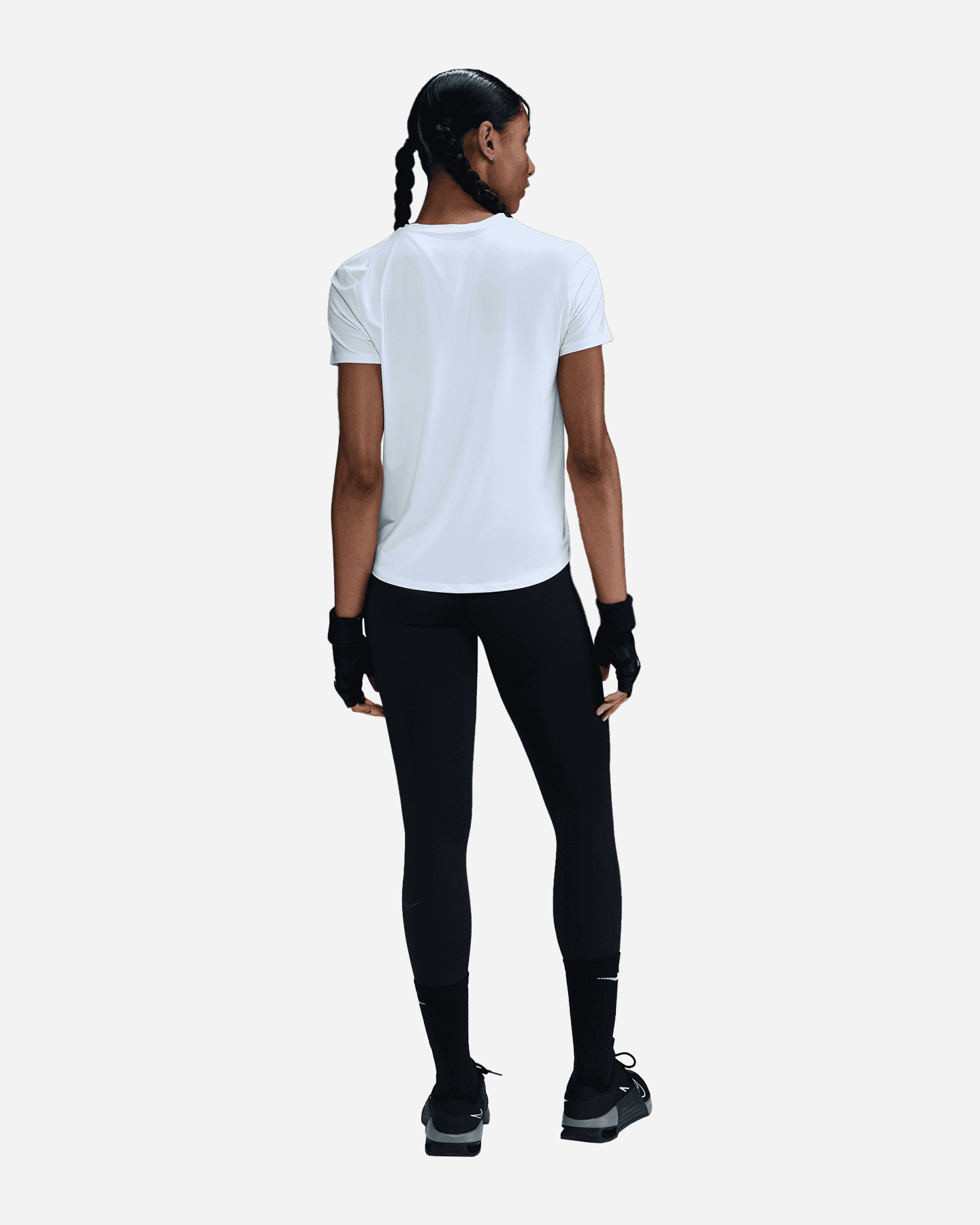 T-shirt training NIKE DRI FIT ONE CLASSIC W - Bianco - 3 | Cisalfa Sport