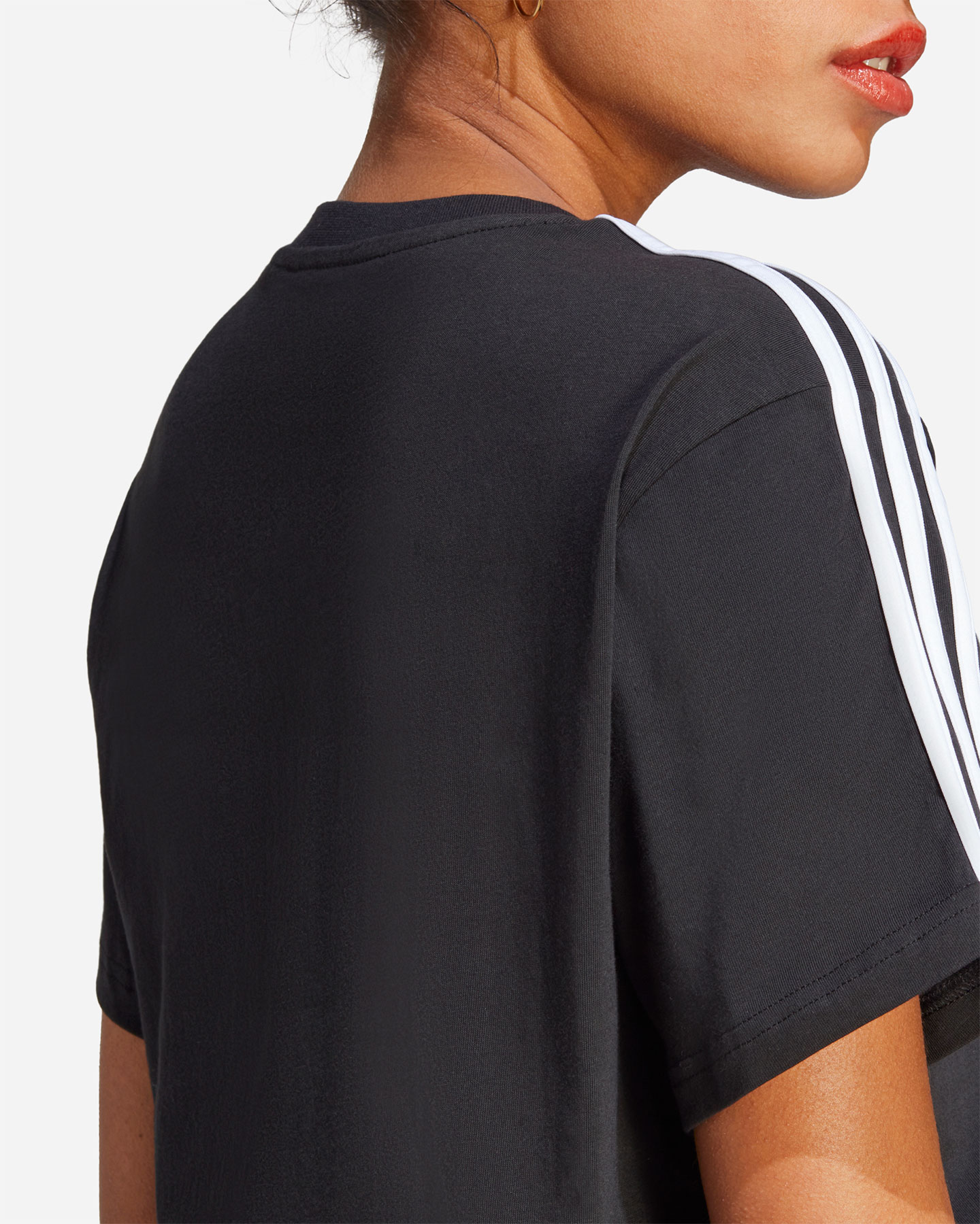 T-shirt ADIDAS 3STRIPES W - Nero - 5 | Cisalfa Sport