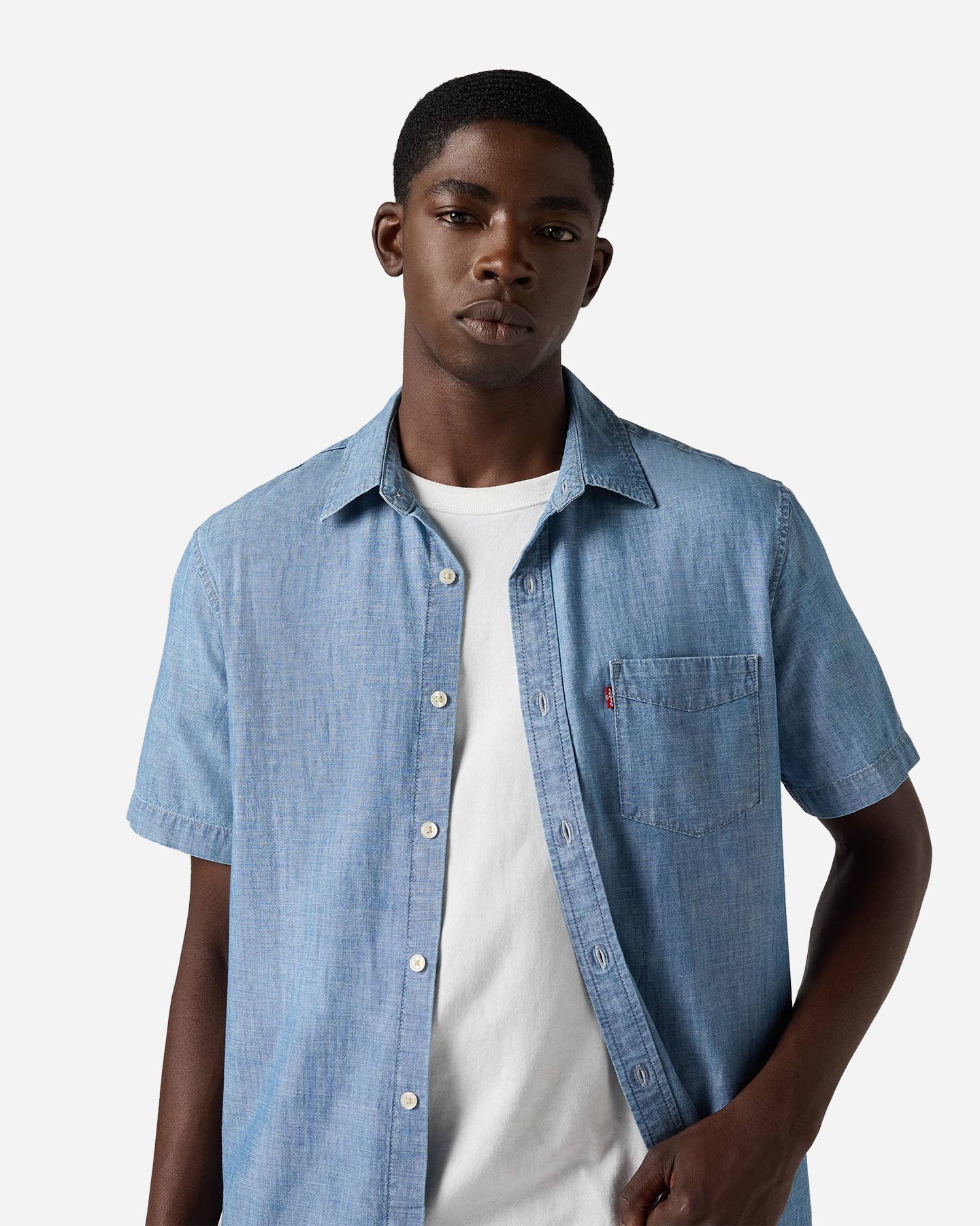 Camicia LEVI'S CHAMBRAY M - Denim - 3 | Cisalfa Sport