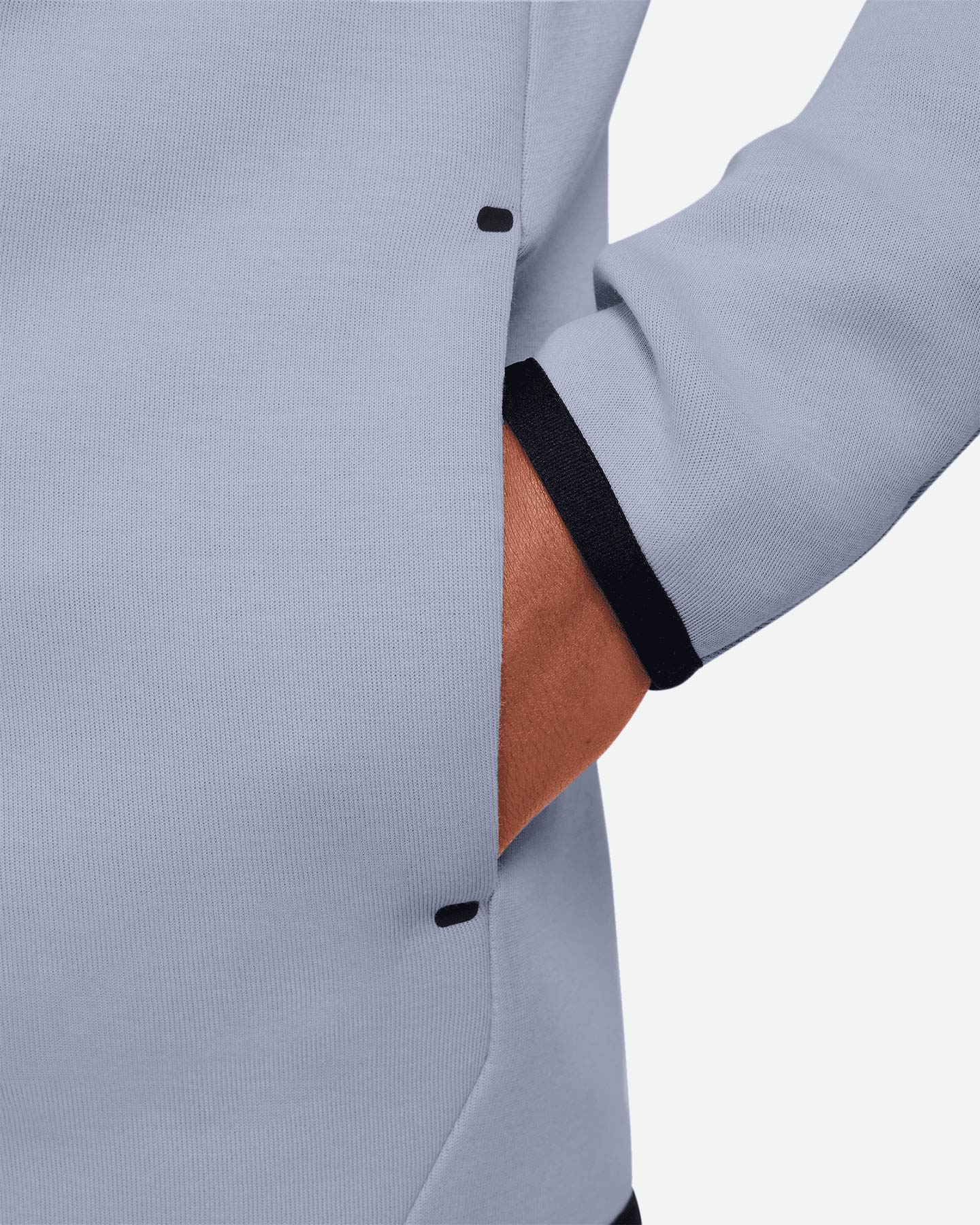 Felpa NIKE TECH FLEECE 2 JR - Azzurro - 2 | Cisalfa Sport