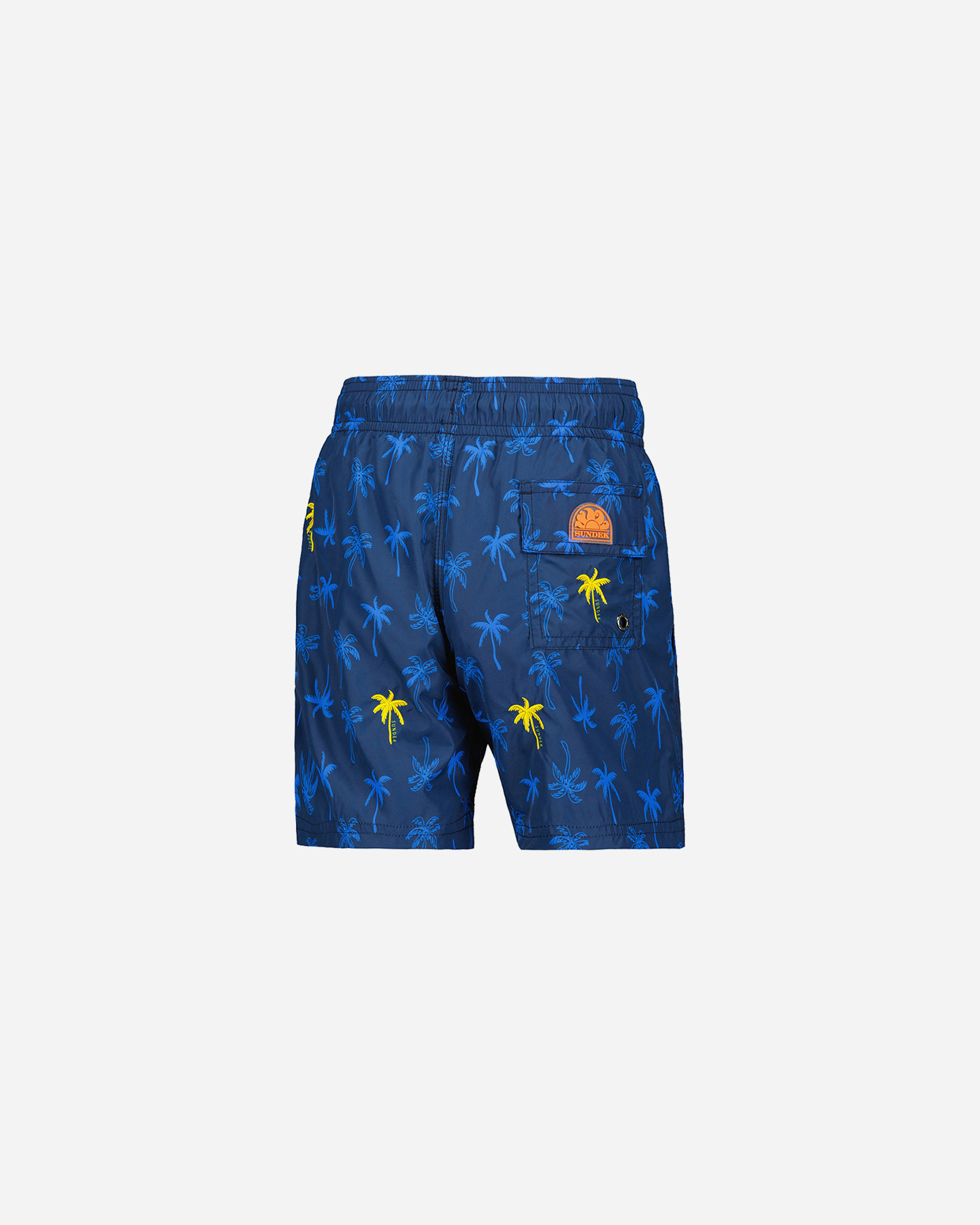 Boxer mare SUNDEK 10 -25'' ELASTIC RECYCLED PALMS JR - Blu Navy - 2 | Cisalfa Sport