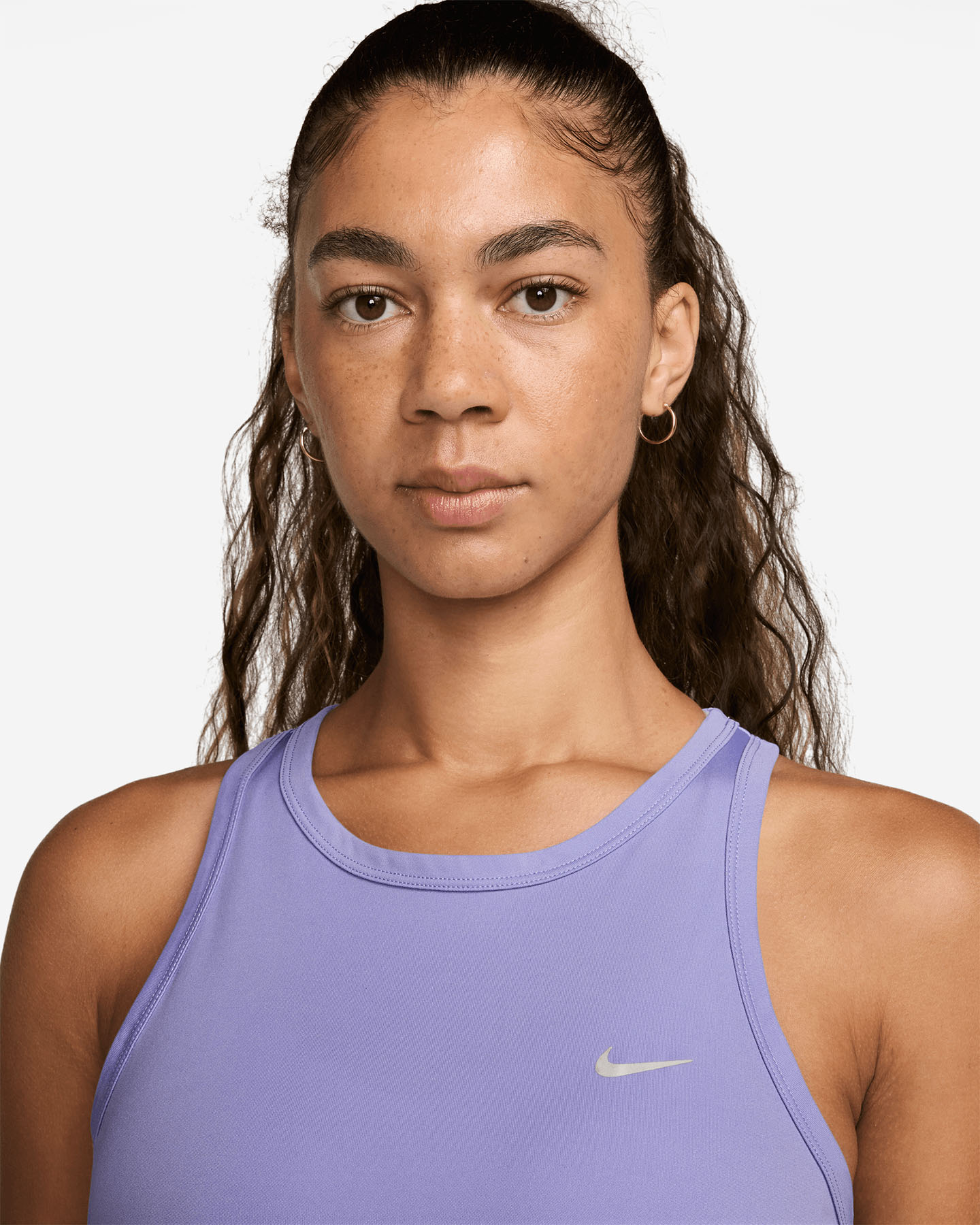 Canotta running NIKE TEMPO W - Viola - 2 | Cisalfa Sport