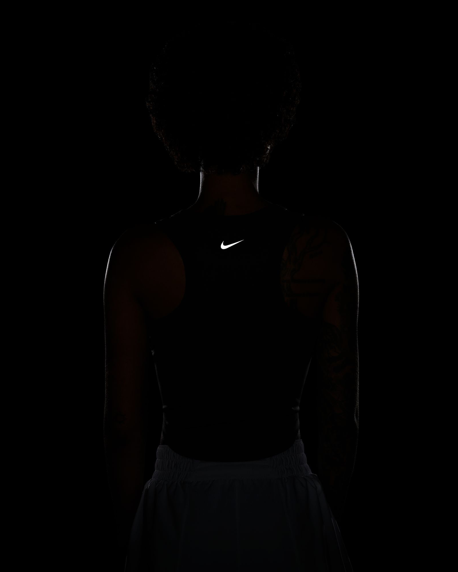 Canotta training NIKE DRI FIT CROP SLIM W - Nero - 6 | Cisalfa Sport