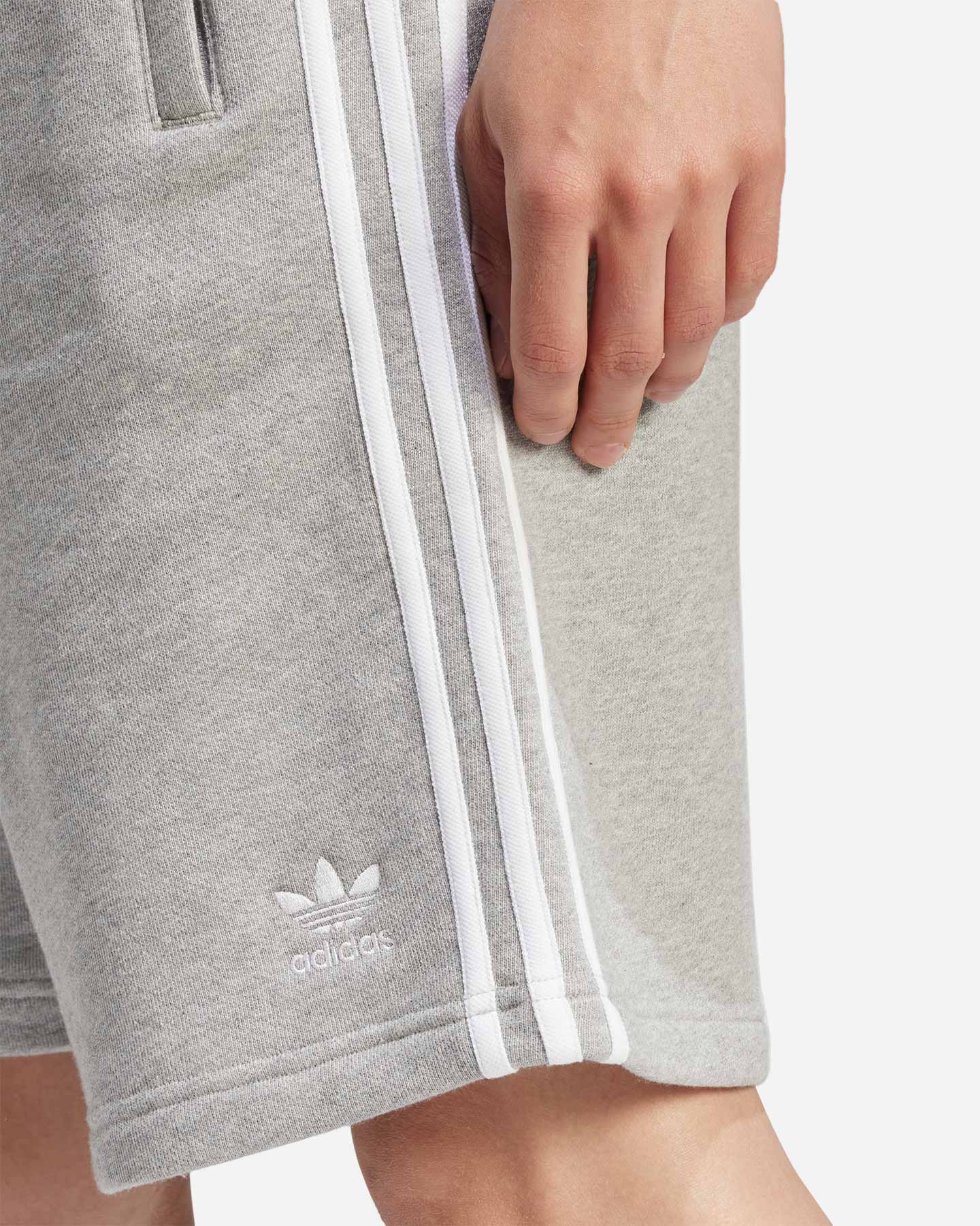 Bermuda ADIDAS 3STRIPES M - Grigio - 4 | Cisalfa Sport