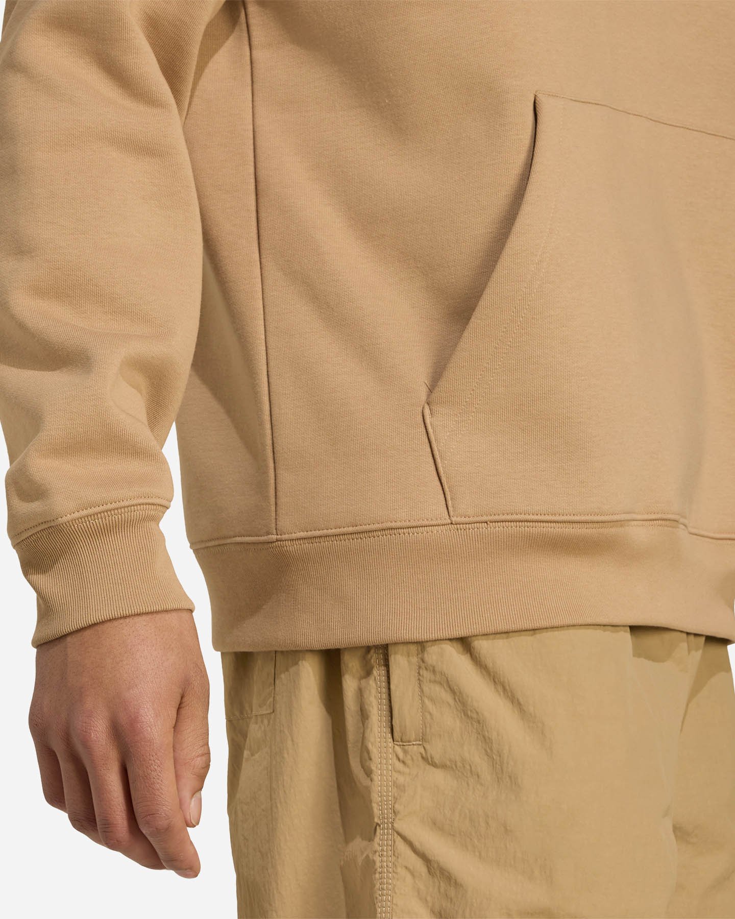 Felpa ADIDAS SMALL LOGO TREFOIL M - Marrone - 5 | Cisalfa Sport