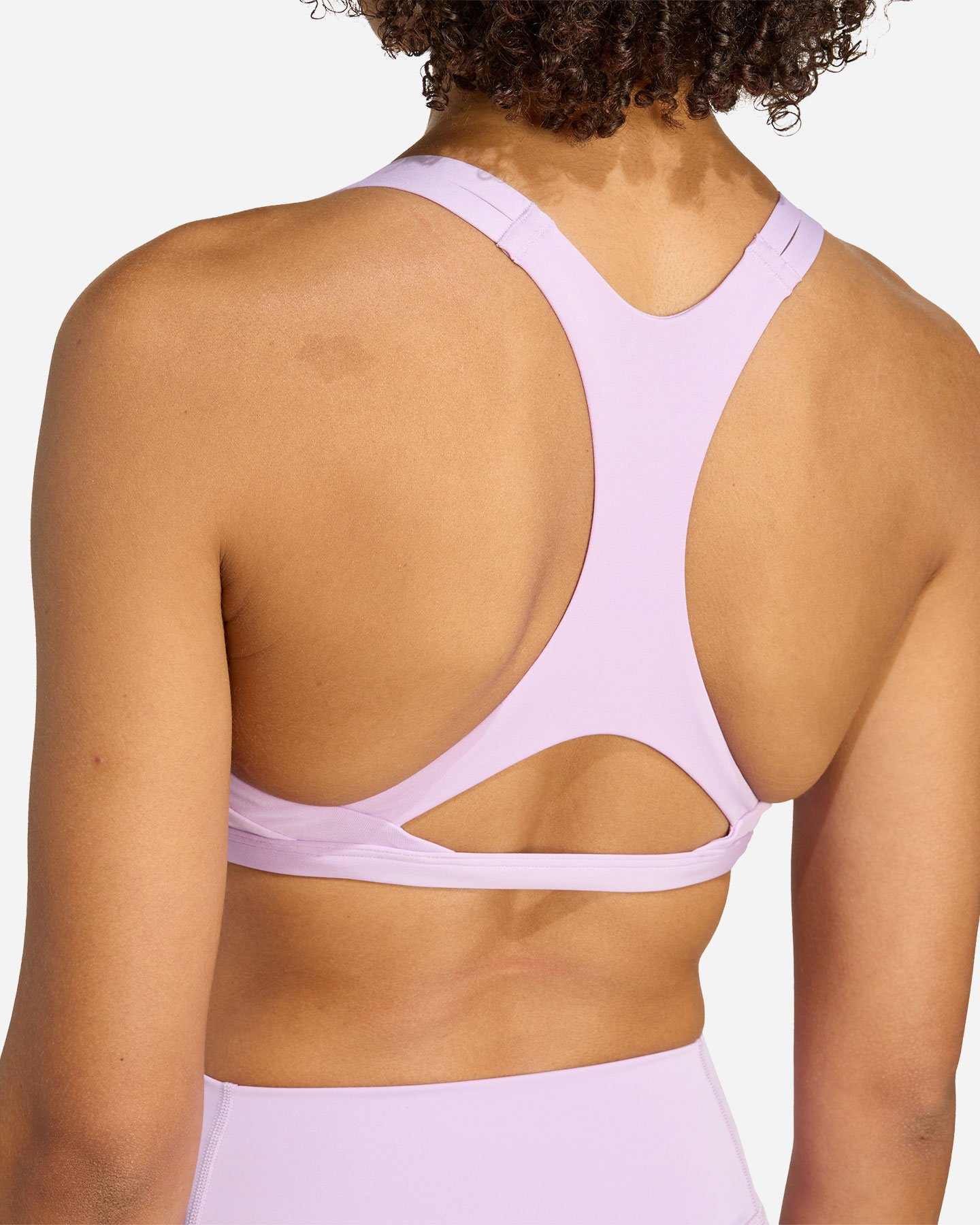Bra training ADIDAS AERIM W - Lilla - 4 | Cisalfa Sport