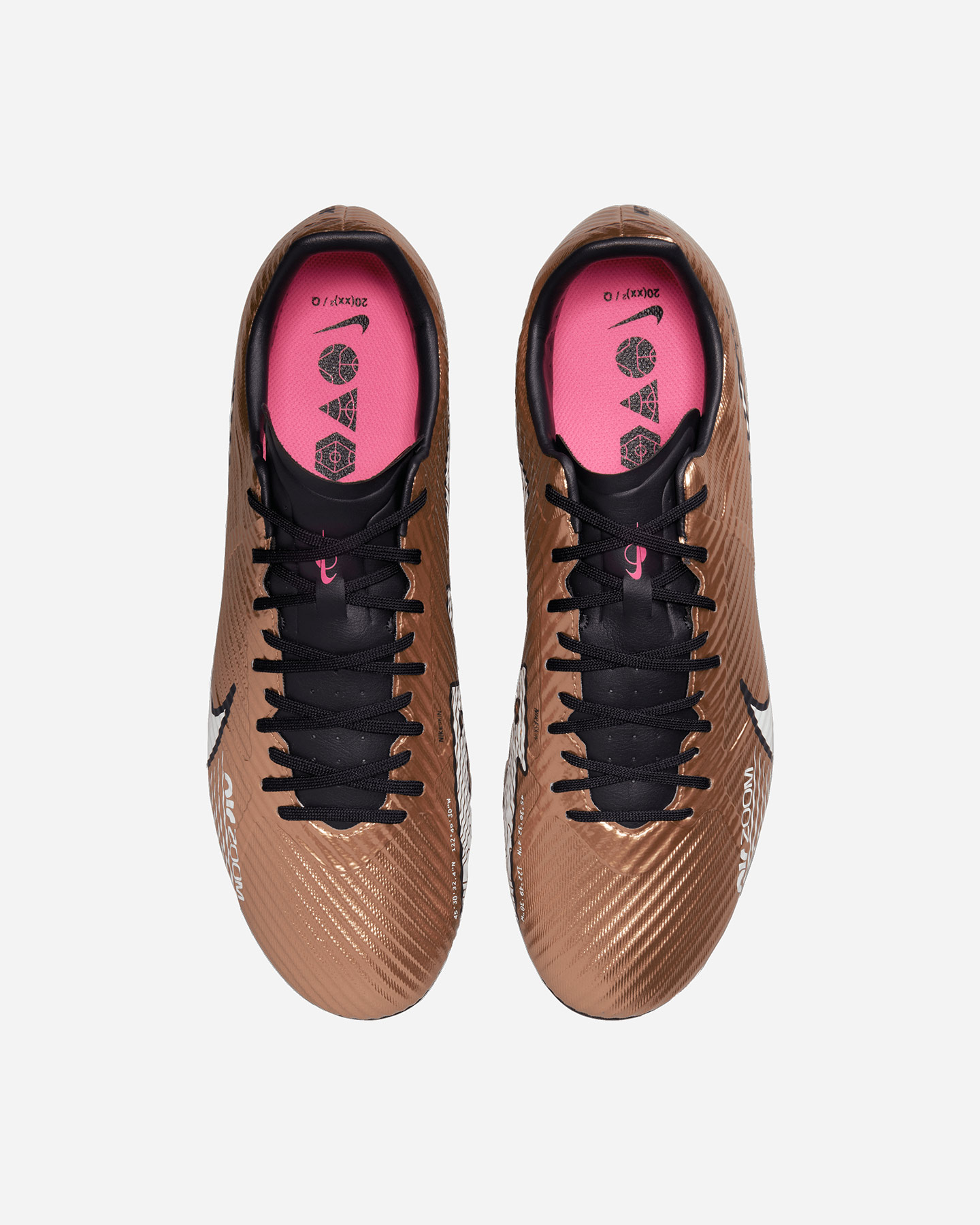 Scarpe calcio NIKE ZOOM VAPOR 15 ACAD SG-PRO AC M - Oro - 4 | Cisalfa Sport