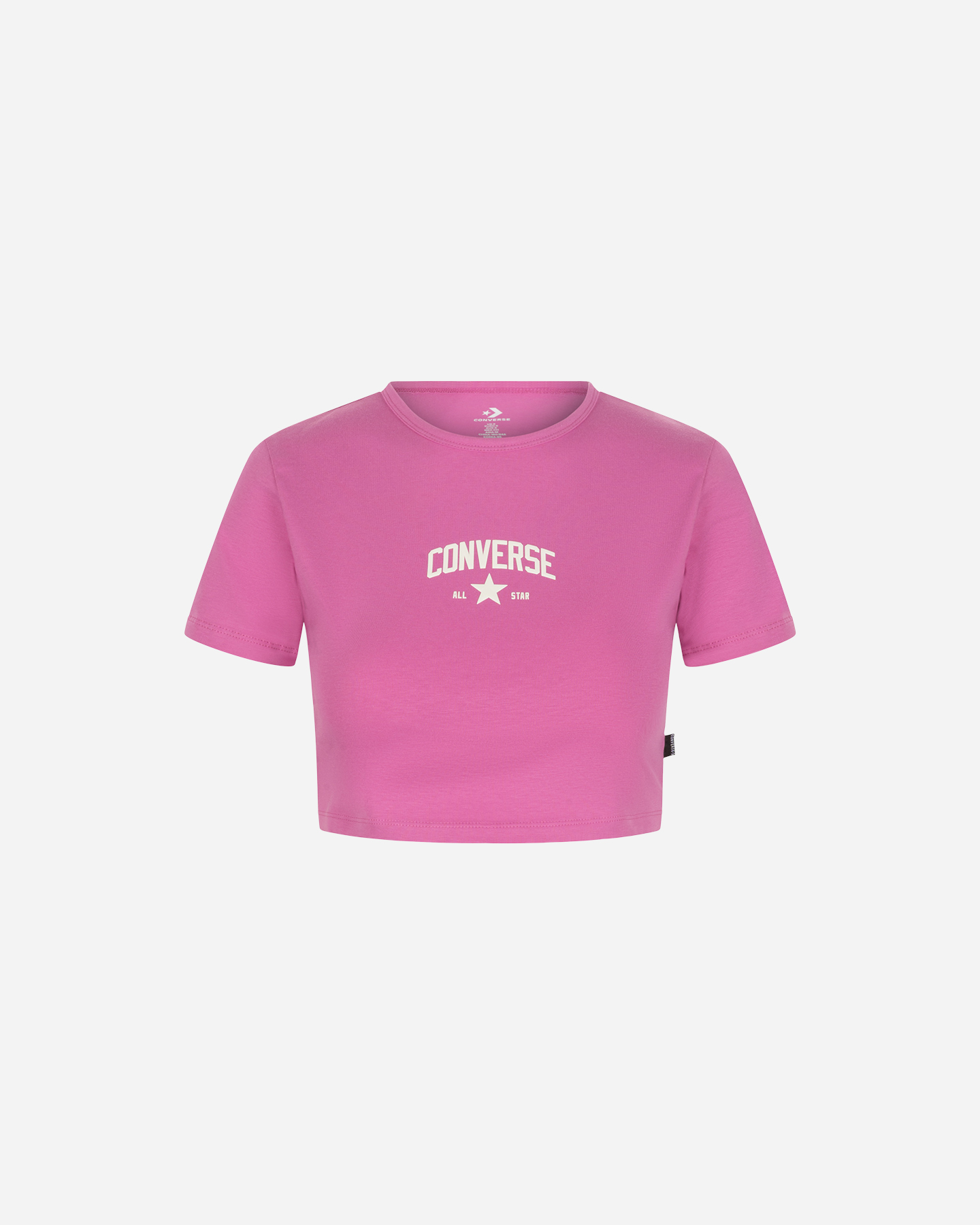 T-shirt CONVERSE LOGO MINI W - Fucsia - 0 | Cisalfa Sport