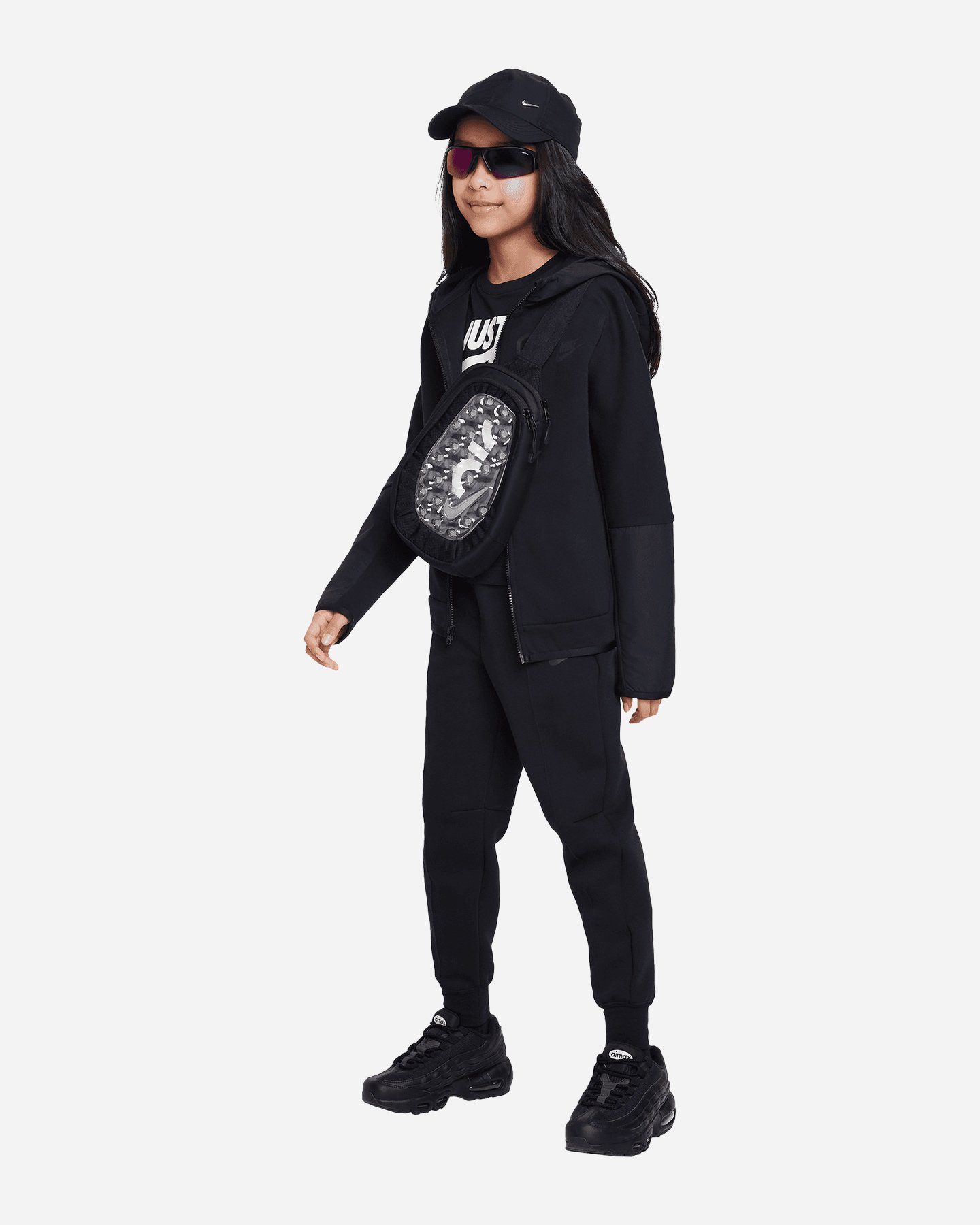 Pantalone NIKE TECH FLEECE JR - Nero - 2 | Cisalfa Sport