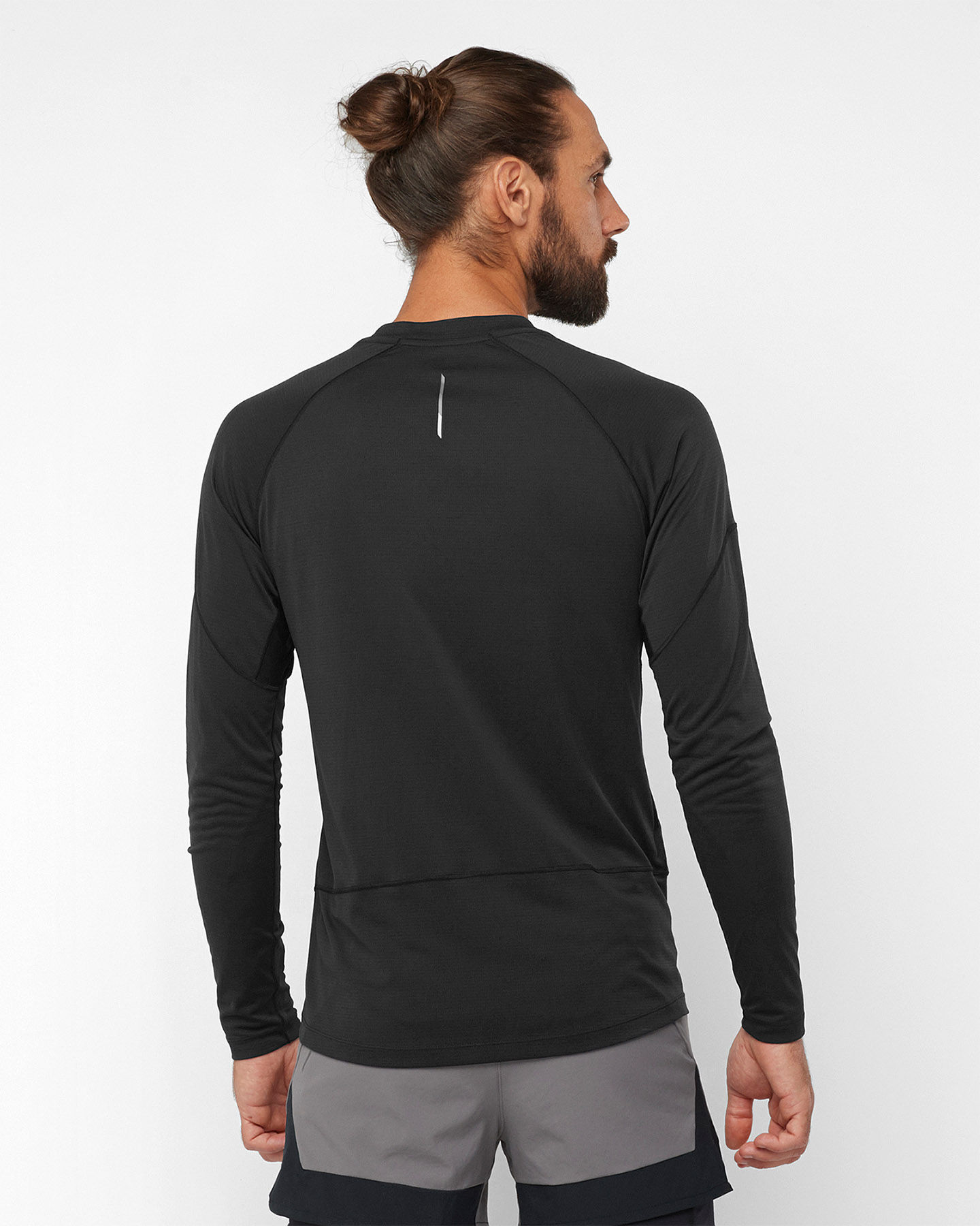 Felpa SALOMON CROSS RUN M - Nero - 2 | Cisalfa Sport