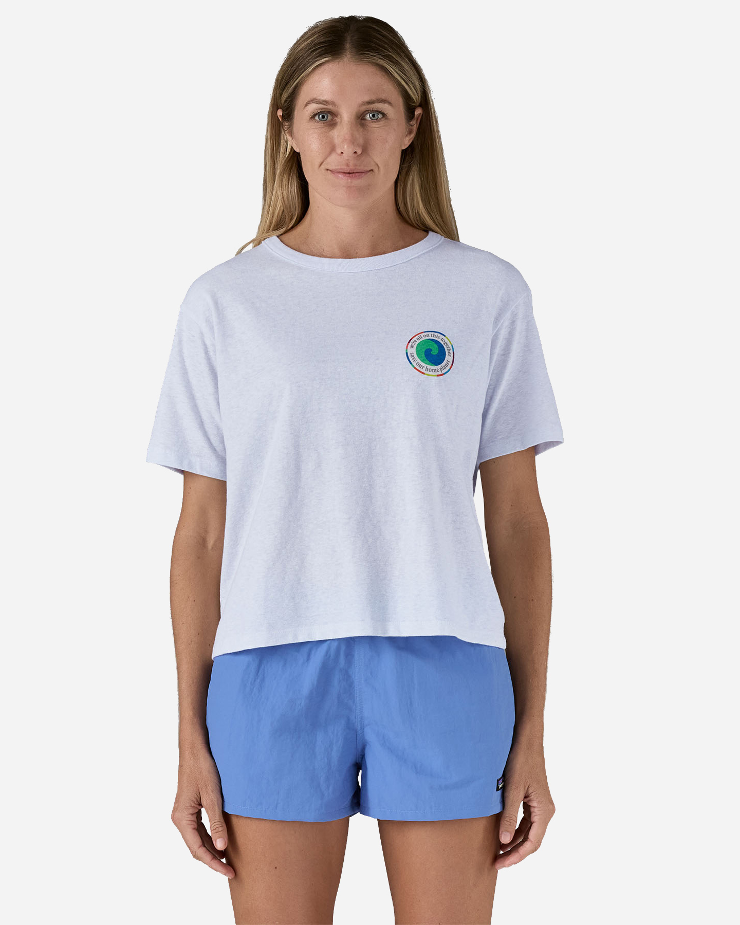 T-shirt PATAGONIA UNITY FITZ EASY CUT RESPONSIBILI W - Bianco - 2 | Cisalfa Sport