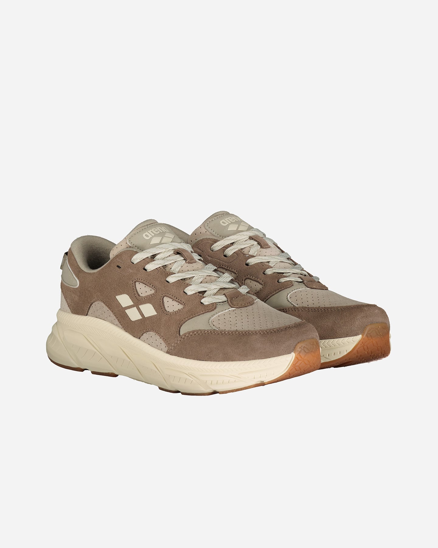 Scarpe sneakers ARENA DC9 SUEDE M - Marrone - 1 | Cisalfa Sport