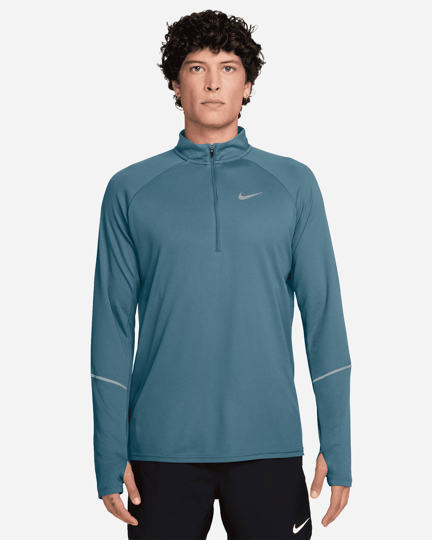 Maglia running Nike Miler Ls uomo