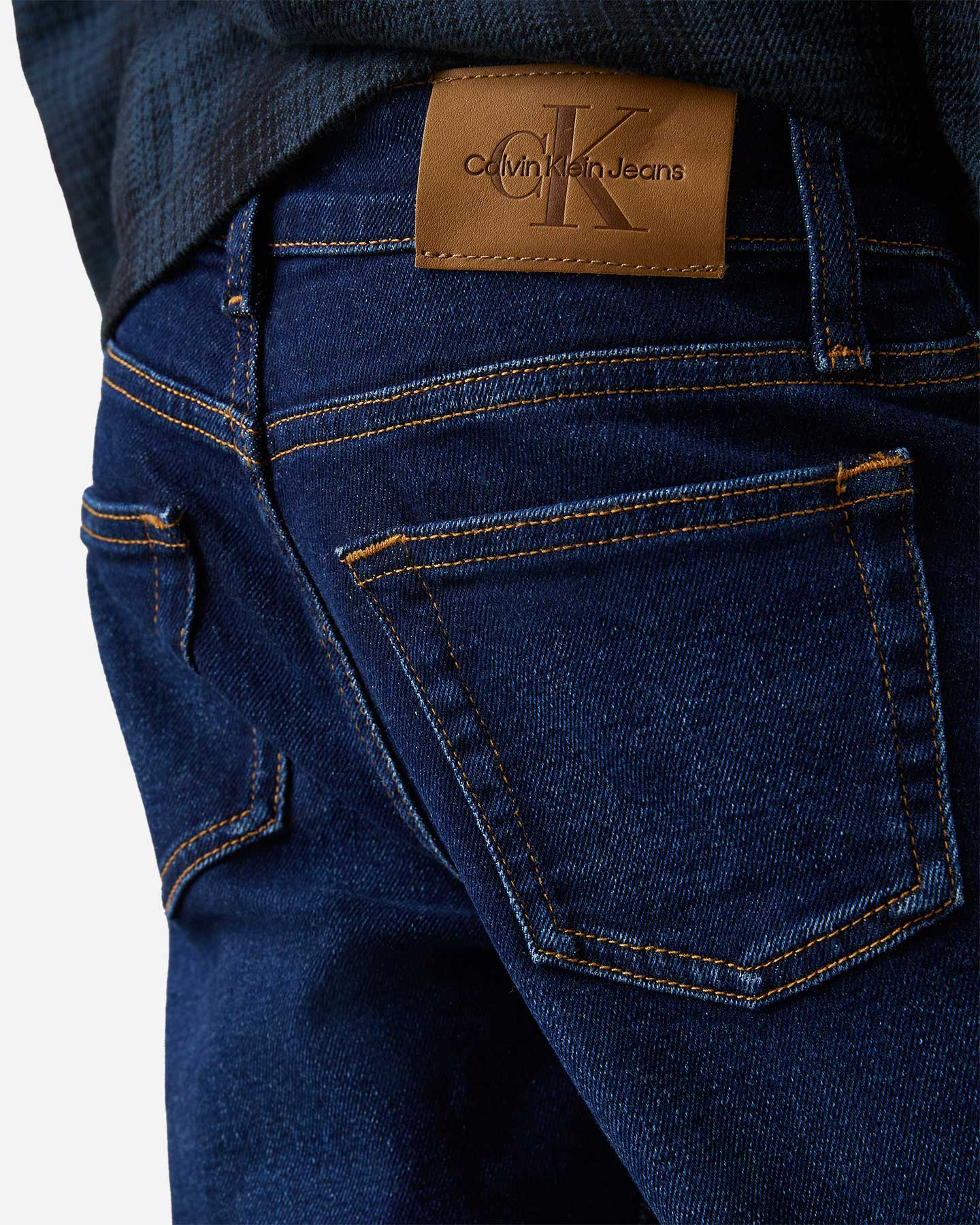 Jeans CALVIN KLEIN JEANS DAD AUTHENTIC CITY JR - Blu - 3 | Cisalfa Sport