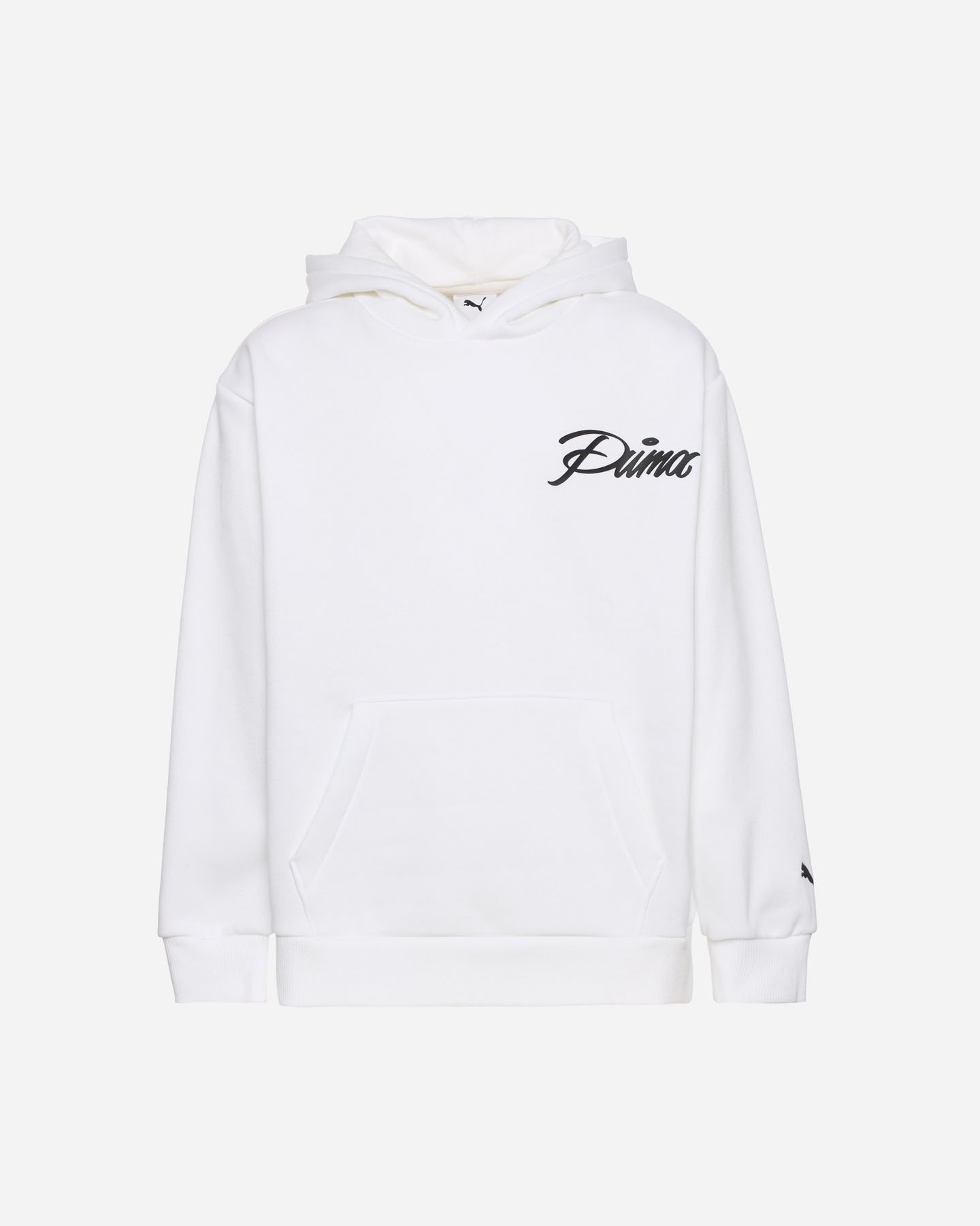 Felpa PUMA RELAXED GRAPHIC JR - Bianco - 0 | Cisalfa Sport