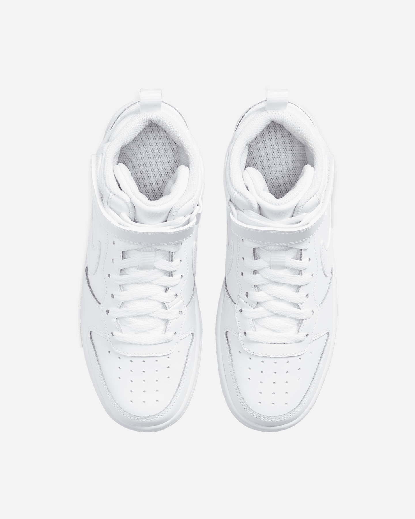 Scarpe sneakers NIKE COURT BOROUGH MID 2 JR GS - Bianco - 3 | Cisalfa Sport