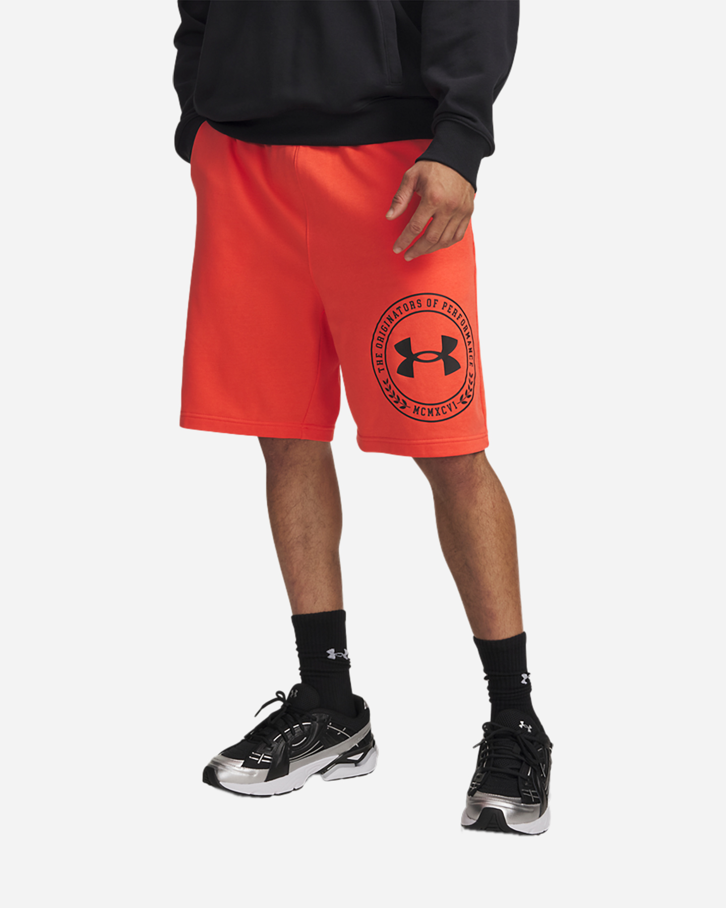Pantaloncini UNDER ARMOUR RIVAL TERRY GRAPHIC M - Rosso - 0 | Cisalfa Sport