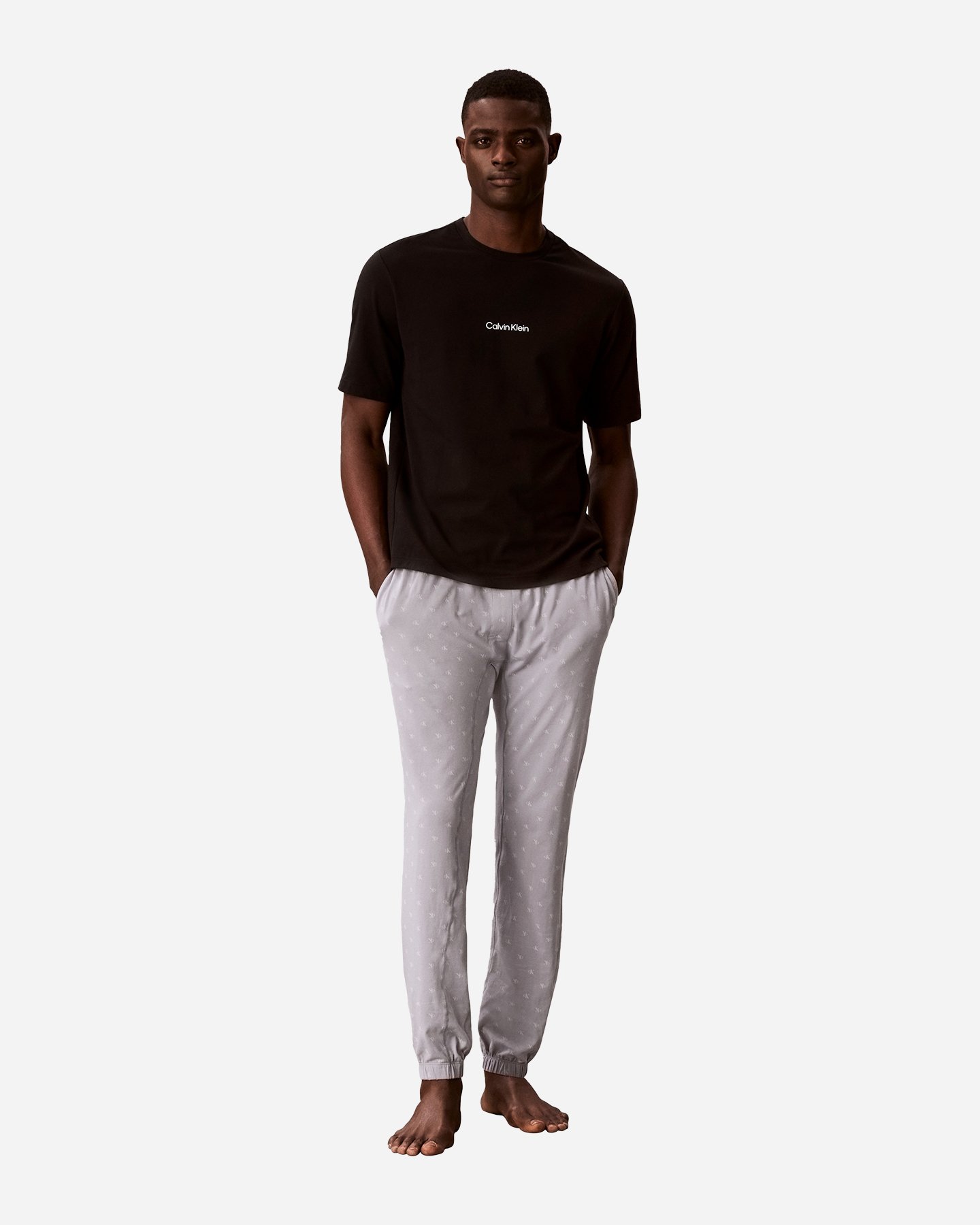 T-shirt CALVIN KLEIN JEANS SMALL LOGO M - Nero - 4 | Cisalfa Sport