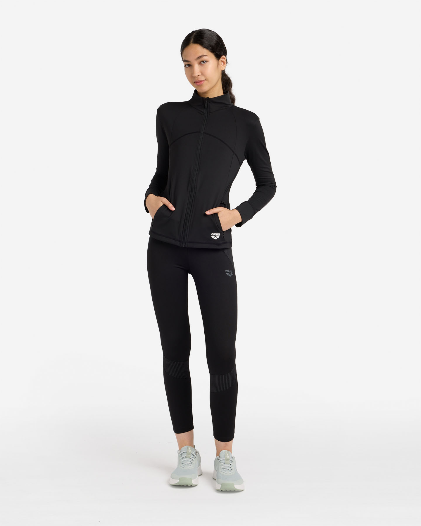 Felpa training ARENA ZEN W - Nero - 2 | Cisalfa Sport