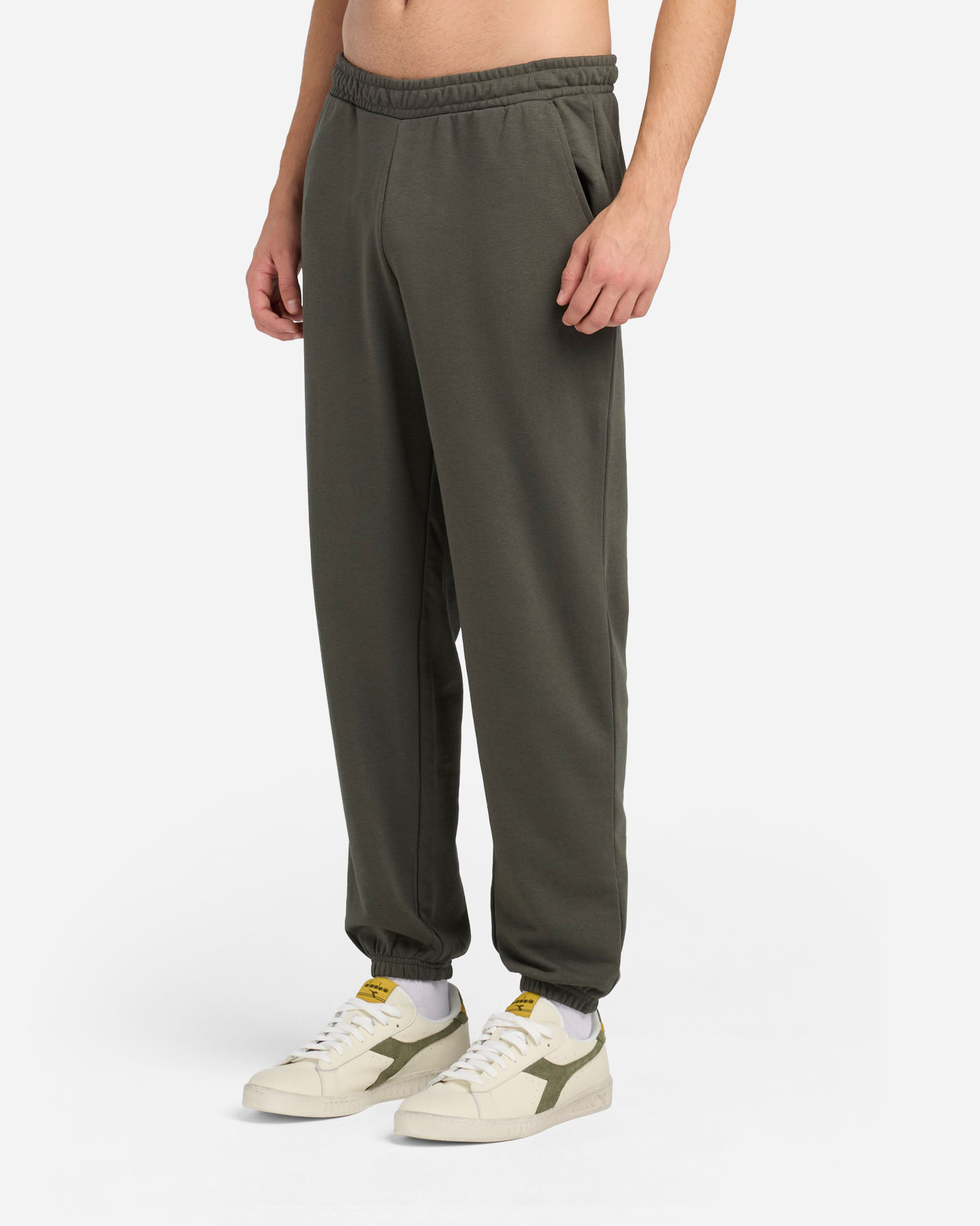 Pantalone ABC ELASTIC HEM M - Verde - 2 | Cisalfa Sport