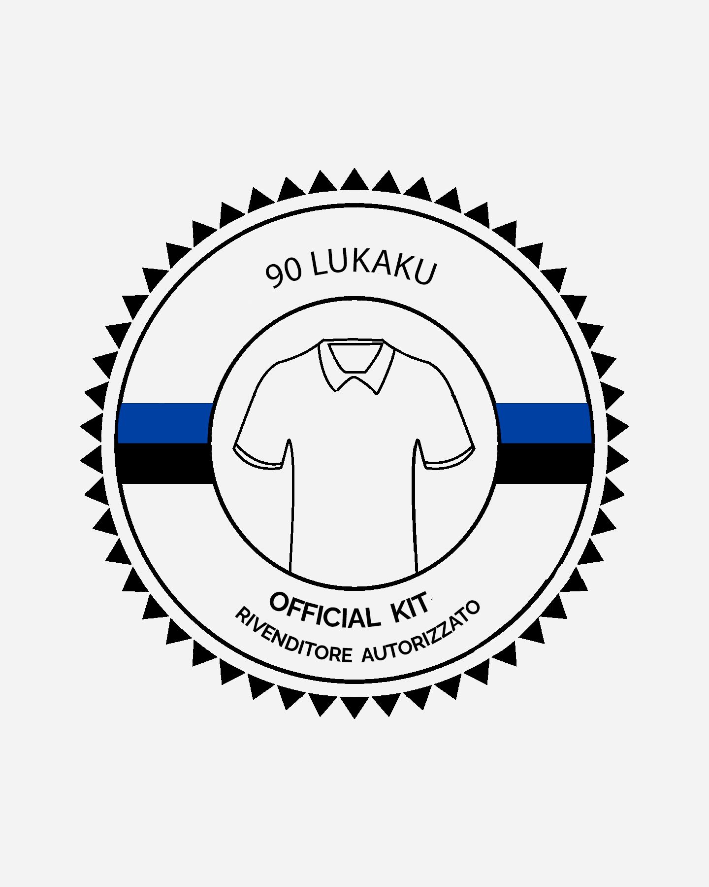 Accessorio calcio STILSCREEN STAMPA LUKAKU HOME 22-23  - Color mix - 1 | Cisalfa Sport