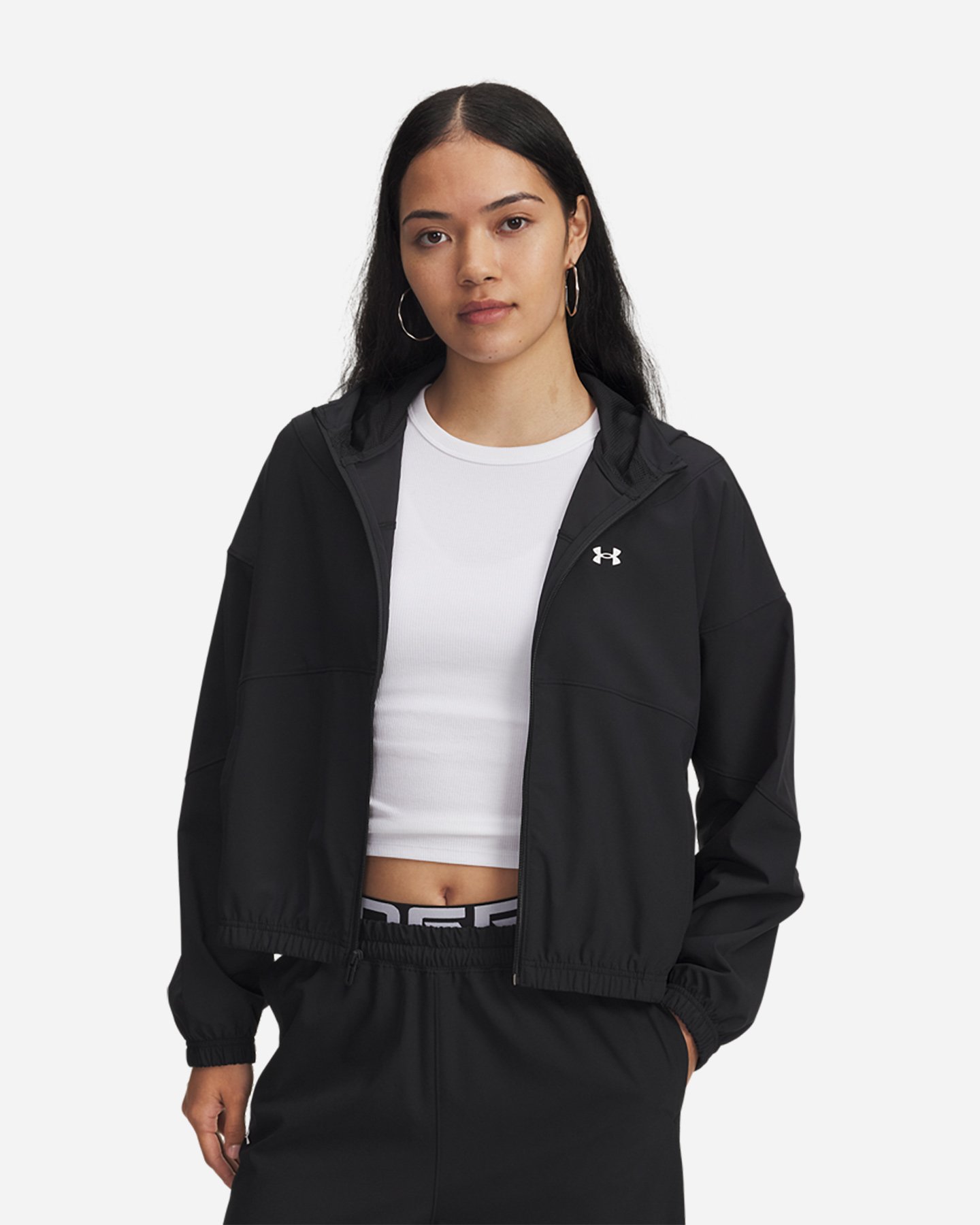 Felpa UNDER ARMOUR RIVAL W - Nero - 0 | Cisalfa Sport