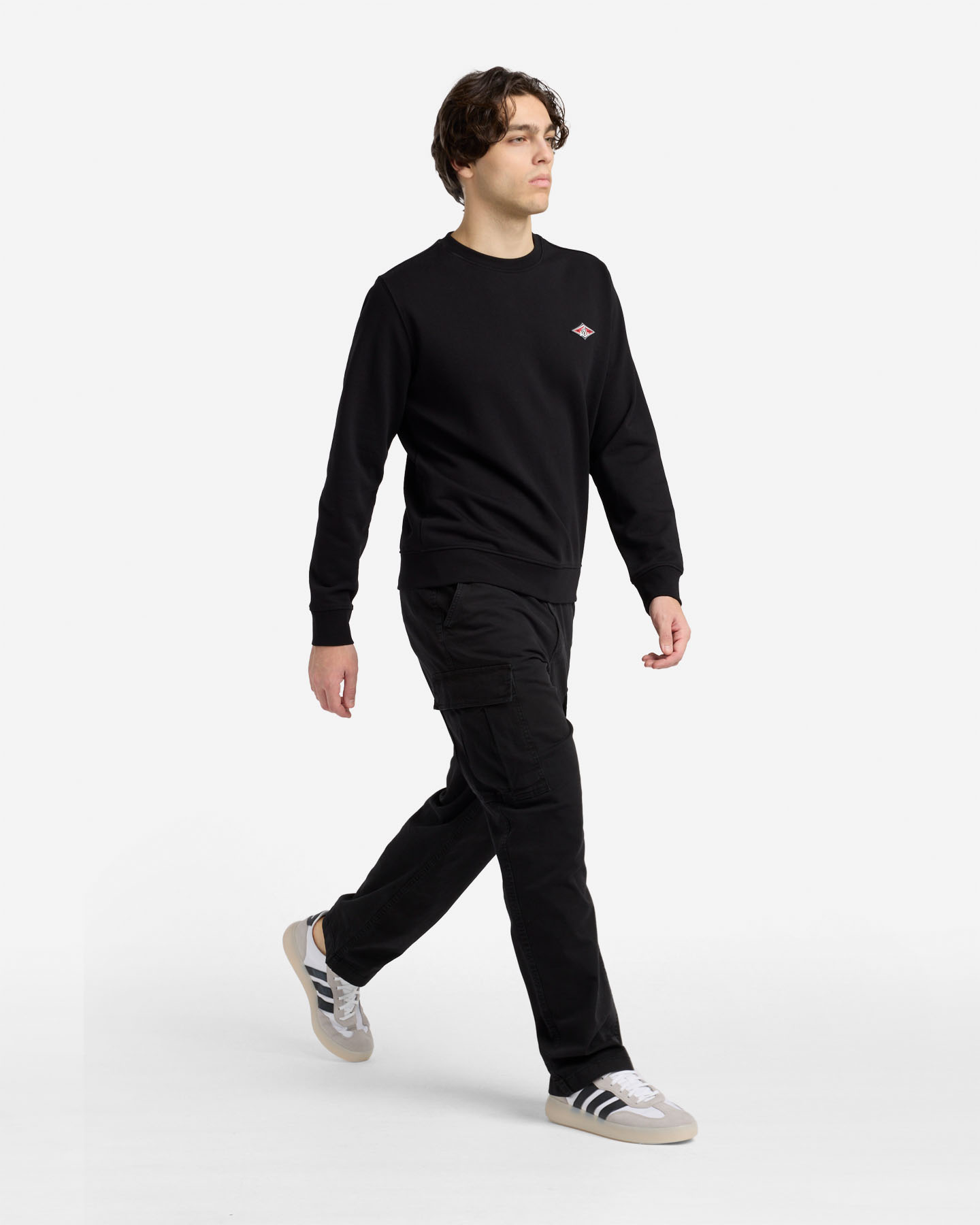 Felpa BEAR ICONIC SURF M - Nero - 2 | Cisalfa Sport