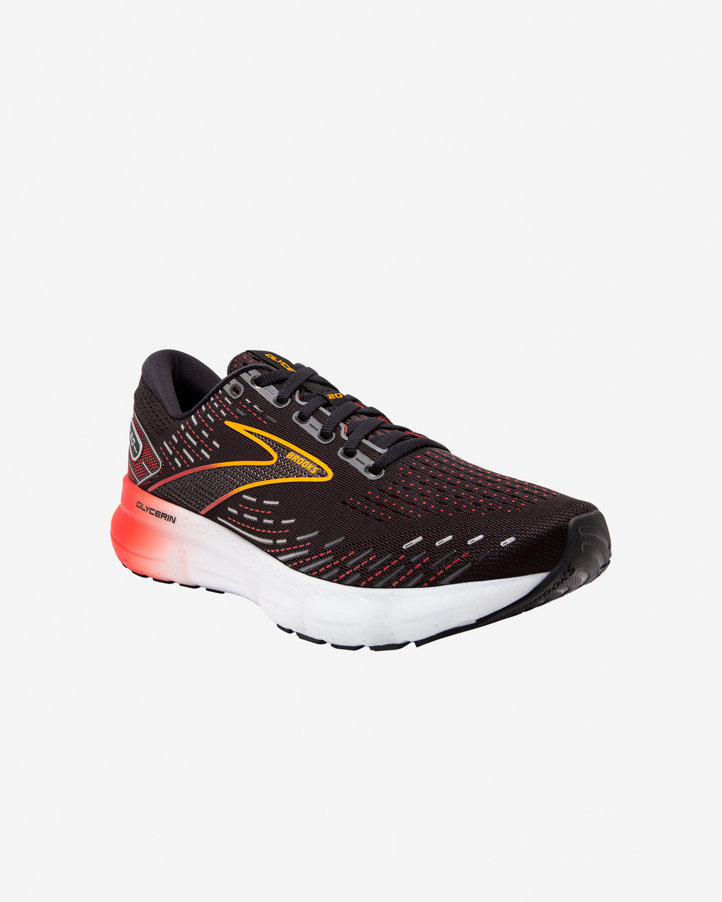 Scarpe running BROOKS GLYCERIN 20 M - Nero - 1 | Cisalfa Sport