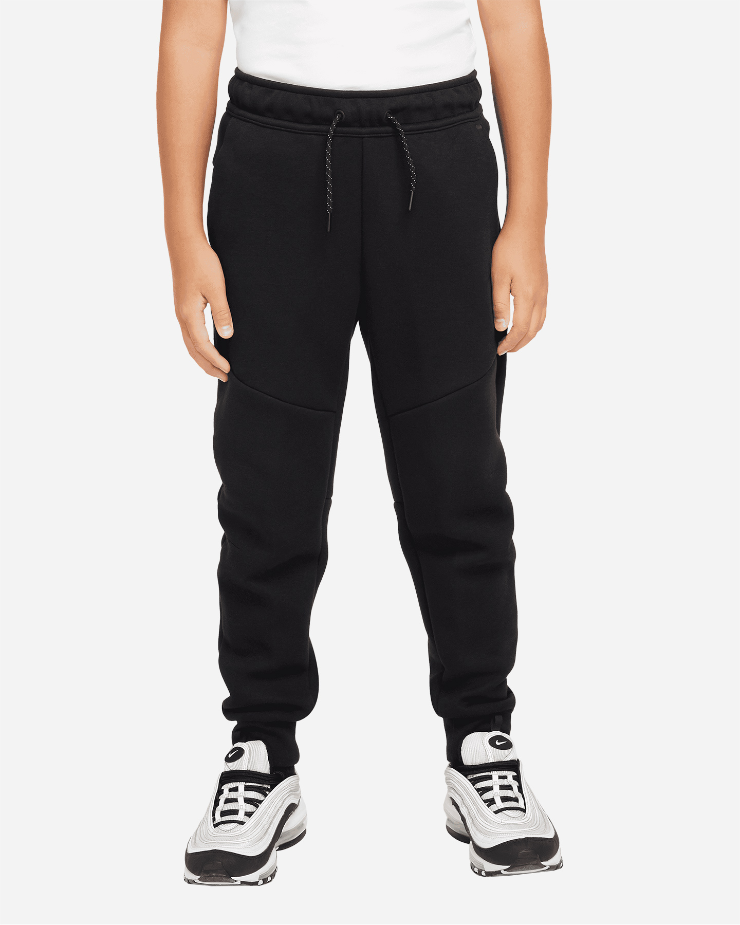 Pantalone NIKE TECH FLEECE 2 JR - Nero - 0 | Cisalfa Sport