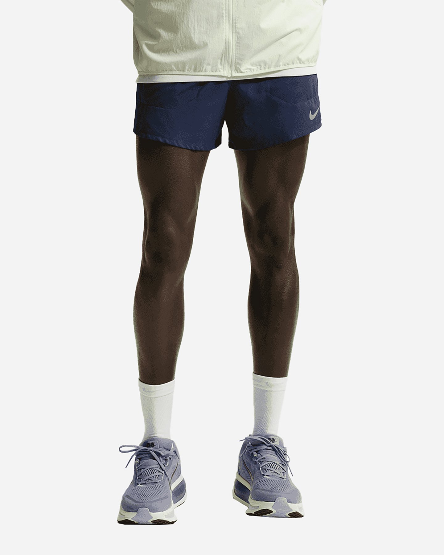 Short running NIKE STRIDE 5IN M - Blu - 0 | Cisalfa Sport
