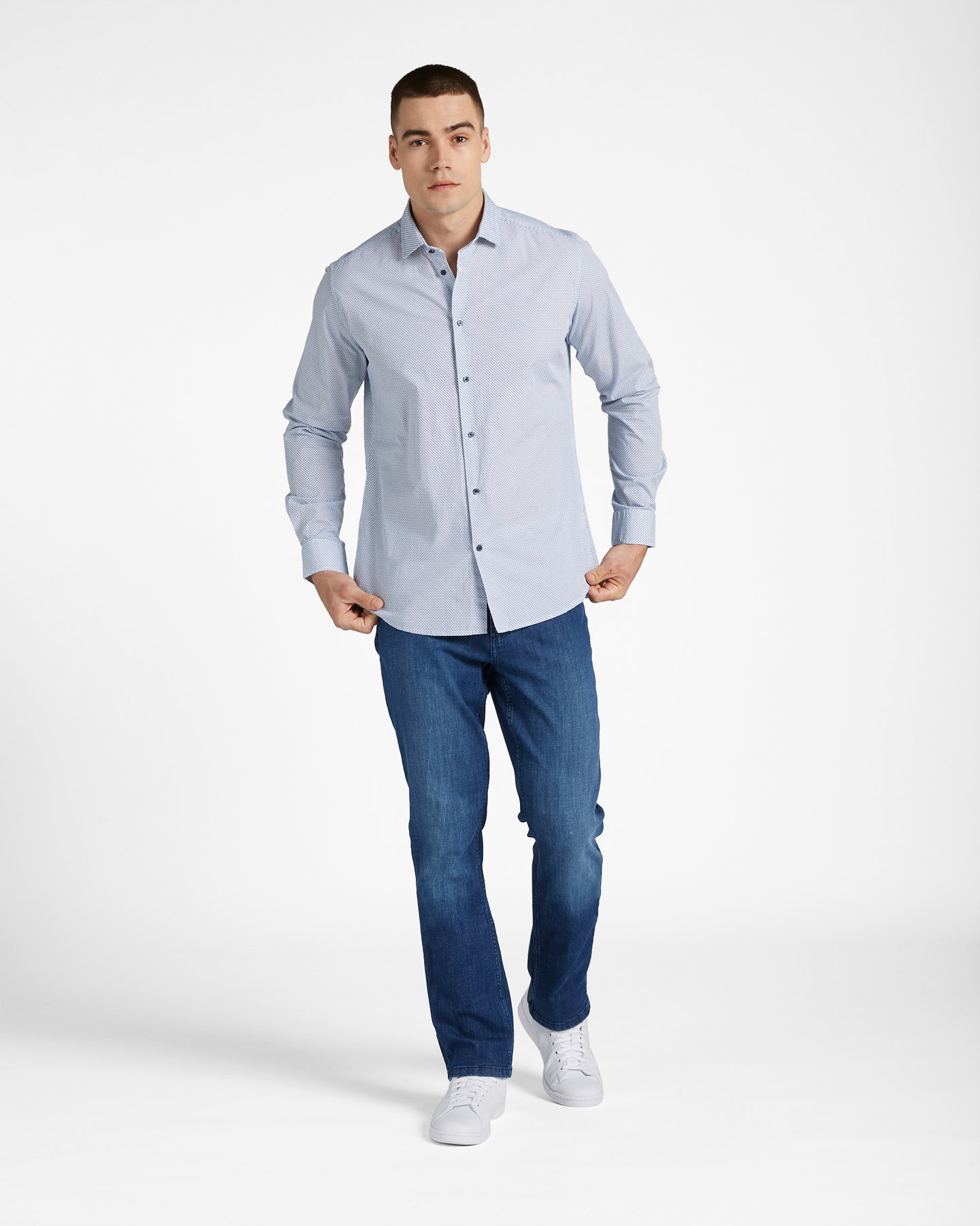 Camicia DACK'S CASUAL CITY M - Blu - 1 | Cisalfa Sport