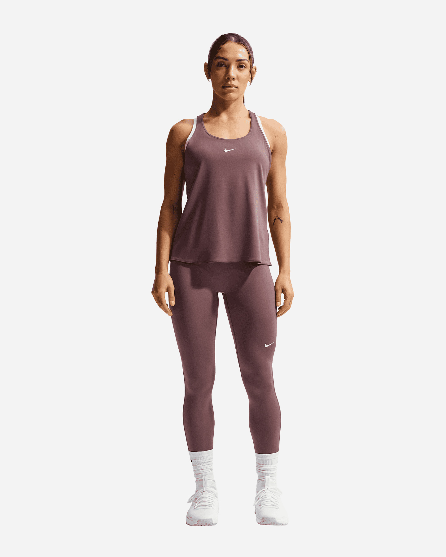 Leggings NIKE PRO USM ELAST LOGO W - Marrone - 1 | Cisalfa Sport
