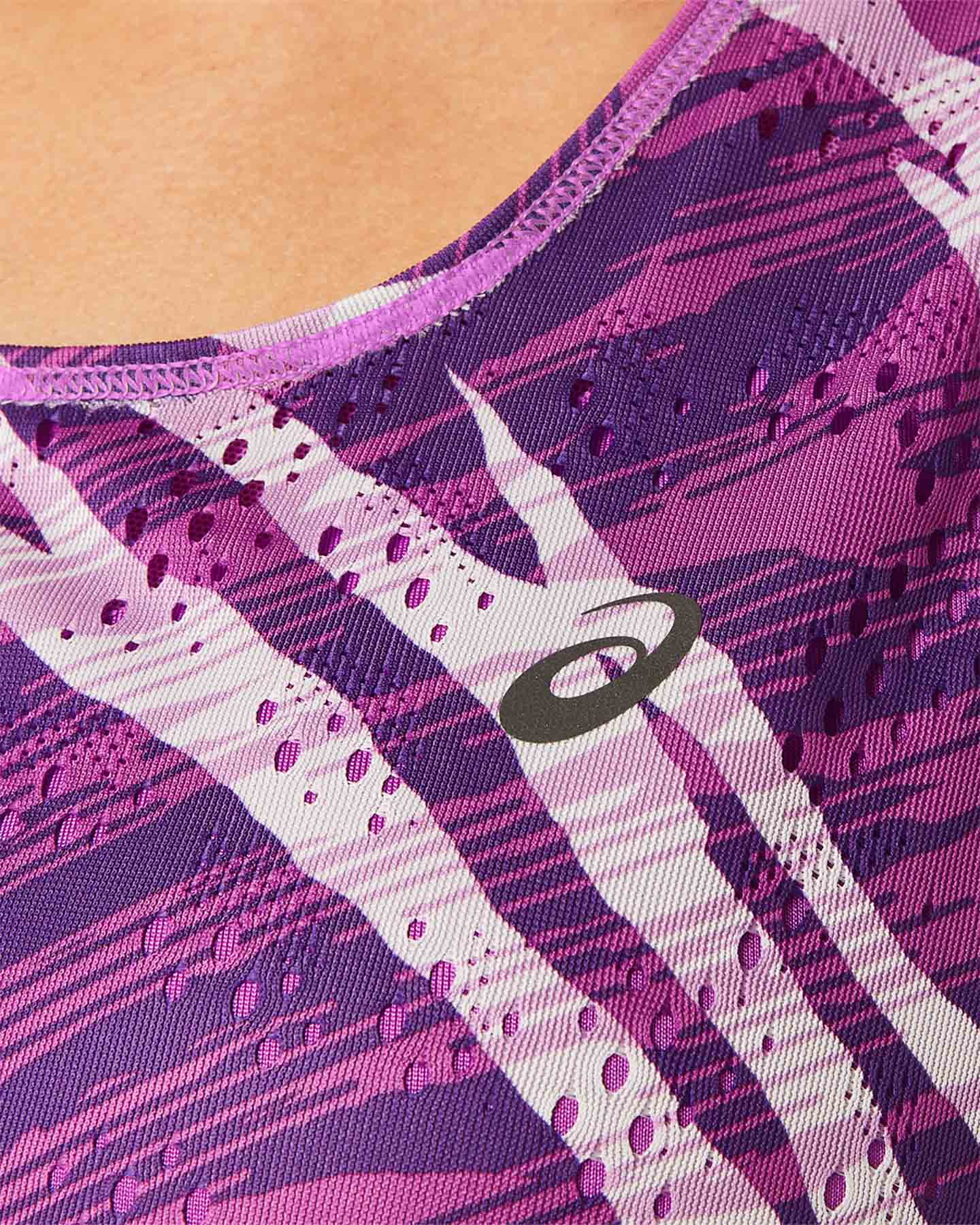 Canotta running ASICS VENTILATE ACTIBREEZE AOP W - Viola - 3 | Cisalfa Sport