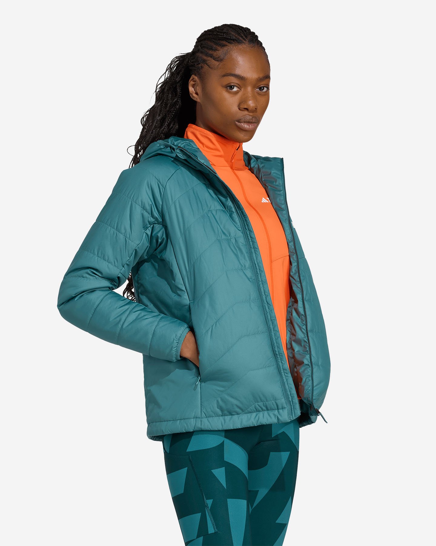 Giacca outdoor ADIDAS PRELOVED W - Verde - 3 | Cisalfa Sport