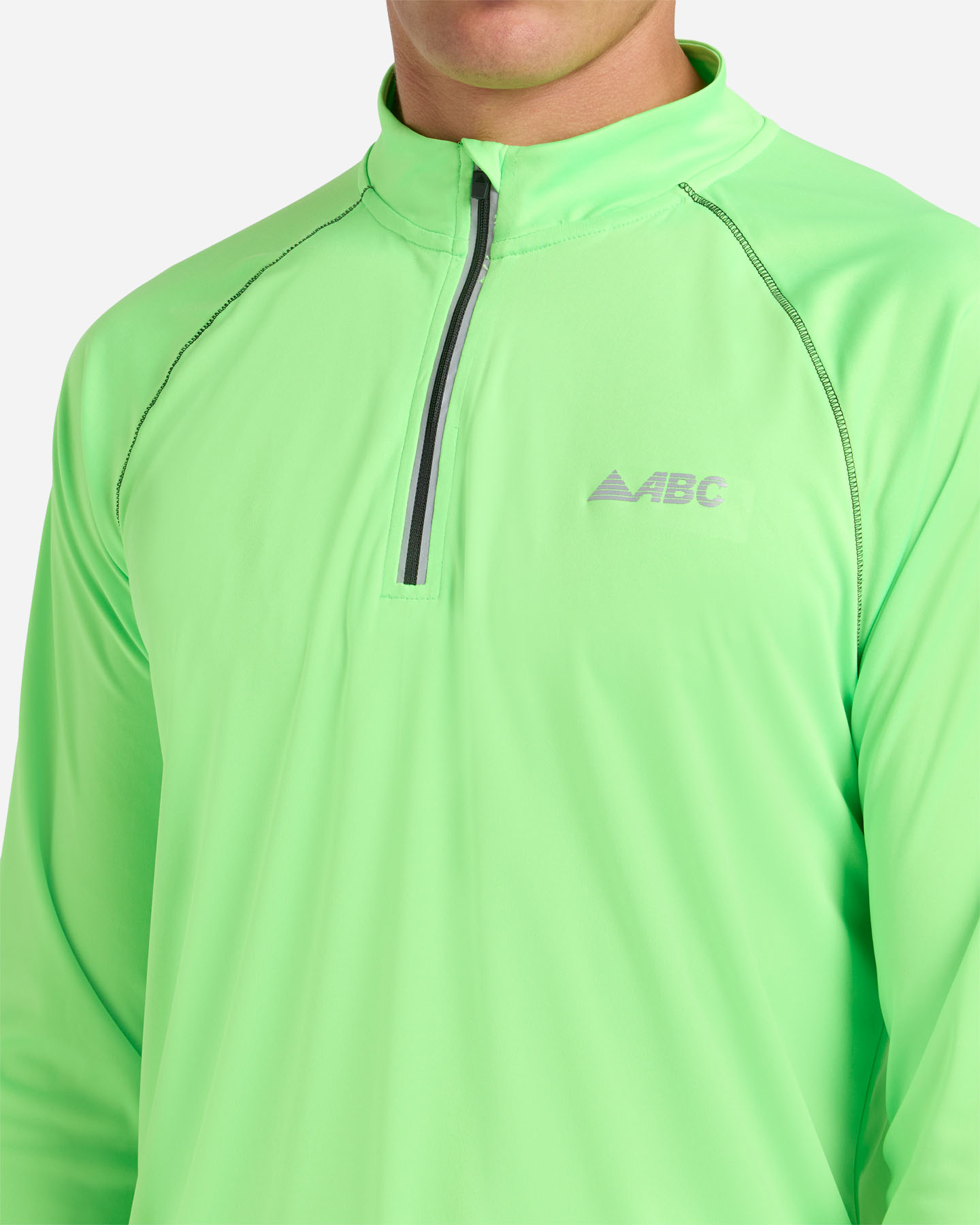 Maglia running ABC SWIFTNESS M - Verde - 4 | Cisalfa Sport