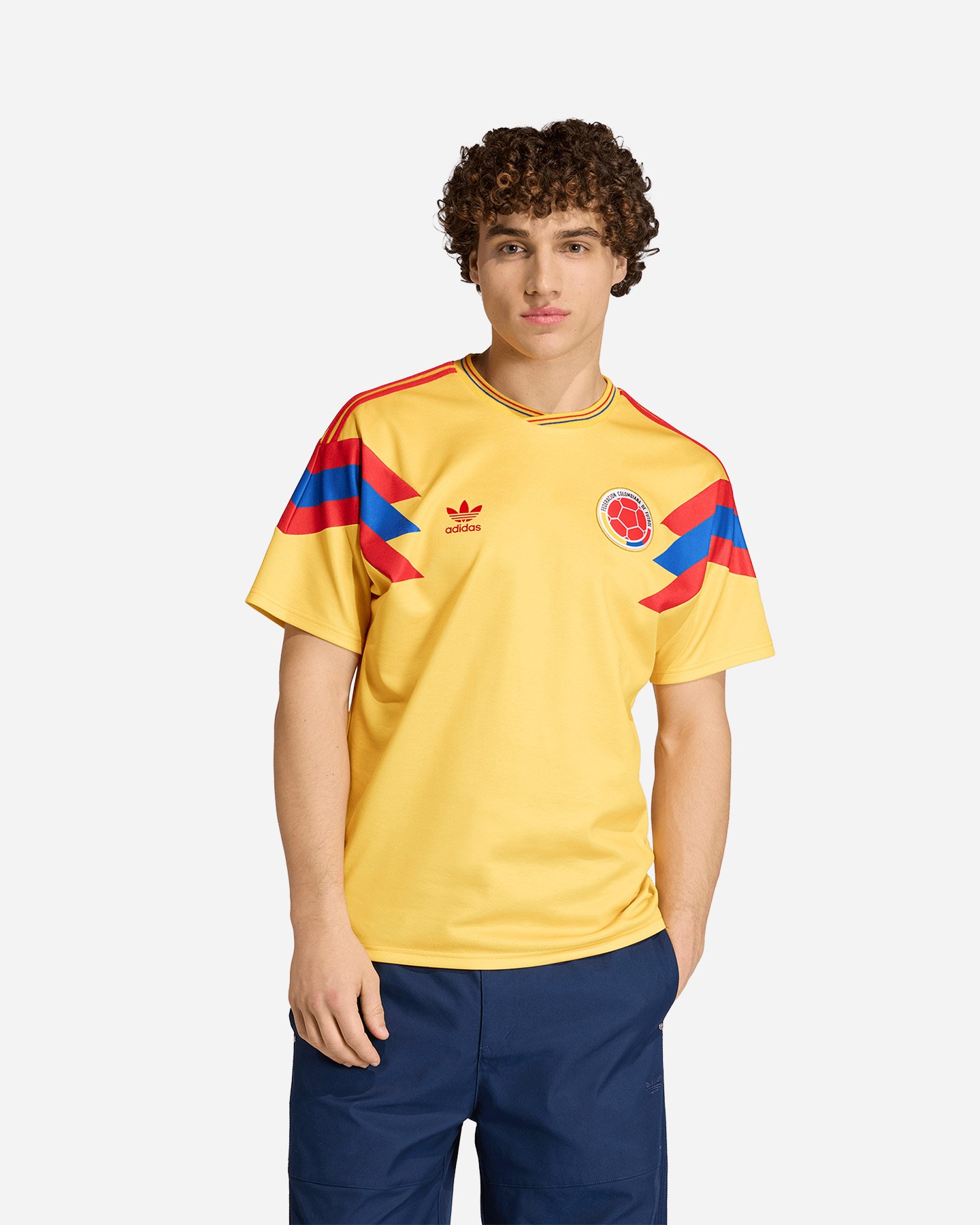 T-shirt ADIDAS ORIGINALS COLOMBIA AWAY 1990 M - Giallo - 2 | Cisalfa Sport