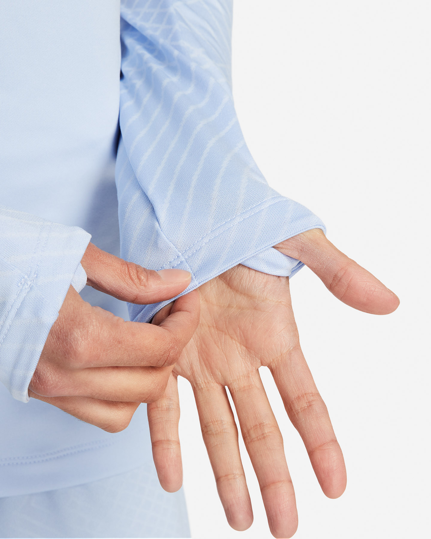 Maglia calcio NIKE DRI FIT STRIKE DRIL KPZ W - Azzurro - 3 | Cisalfa Sport