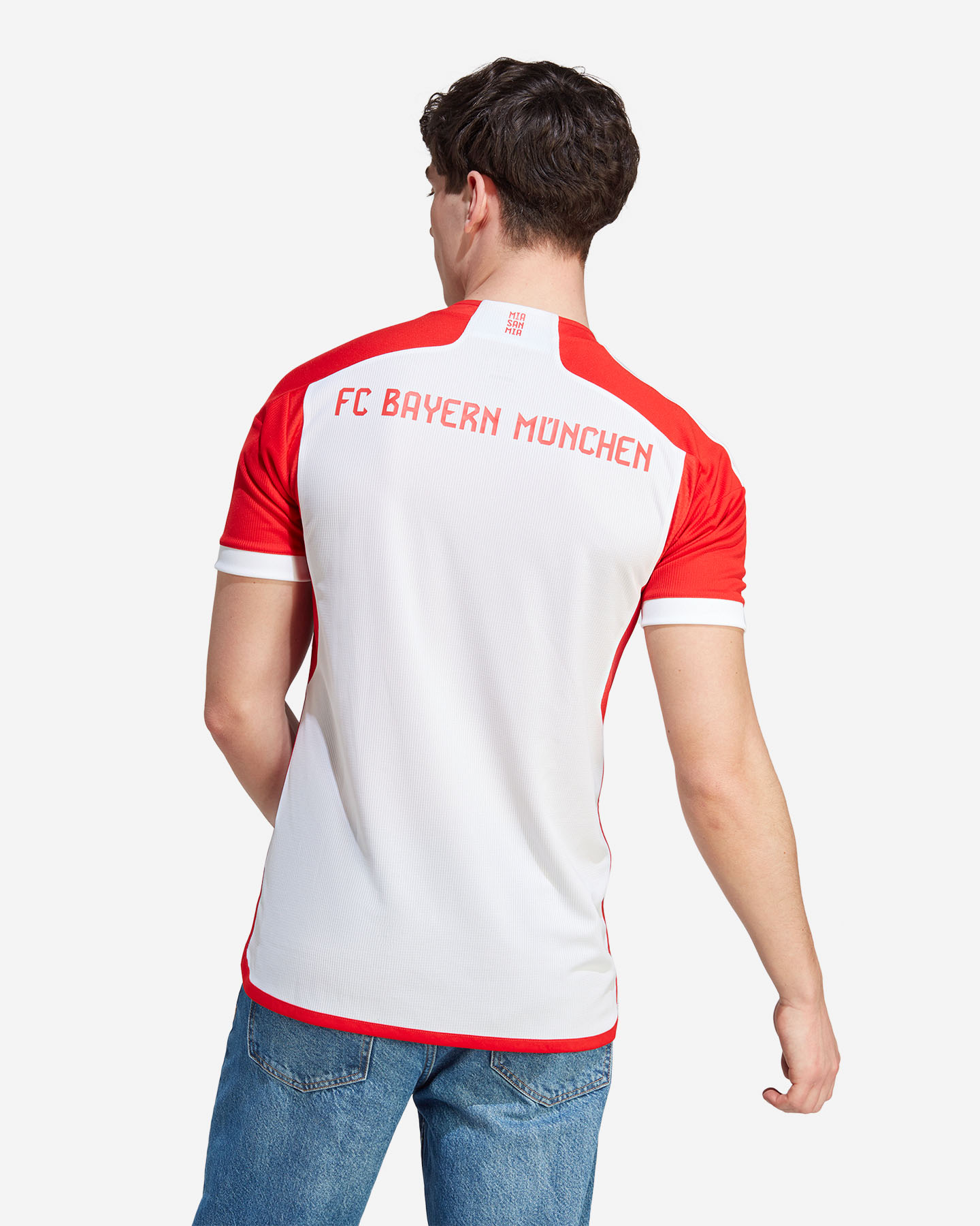 Maglia calcio ufficiale ADIDAS BAYERN MONACO HOME 23-24 M - Bianco - 3 | Cisalfa Sport