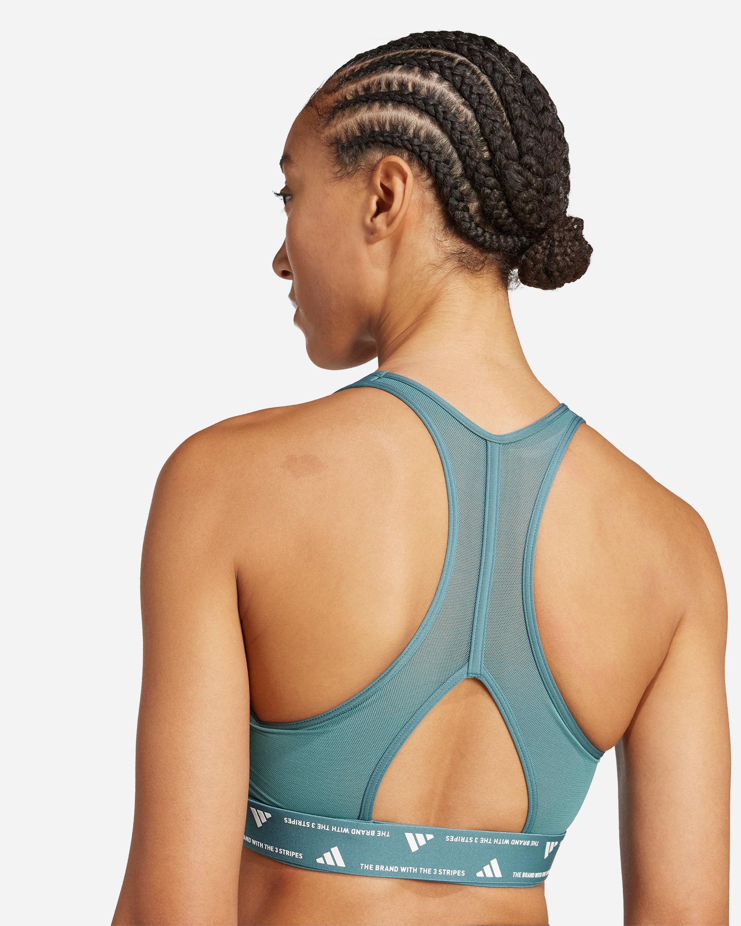 Bra training ADIDAS PWRCT W - Verde - 5 | Cisalfa Sport