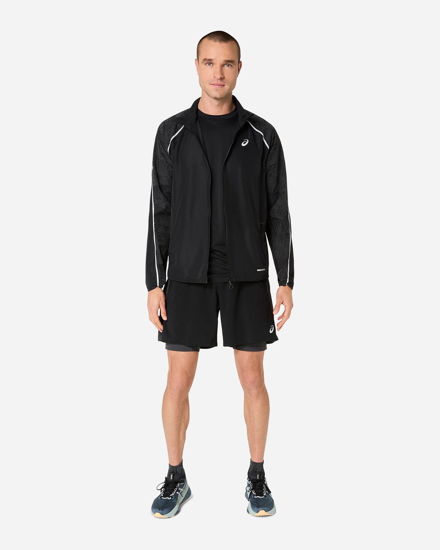 T-shirt running ASICS ROAD LITE-SHOW M - Nero - 2 | Cisalfa Sport