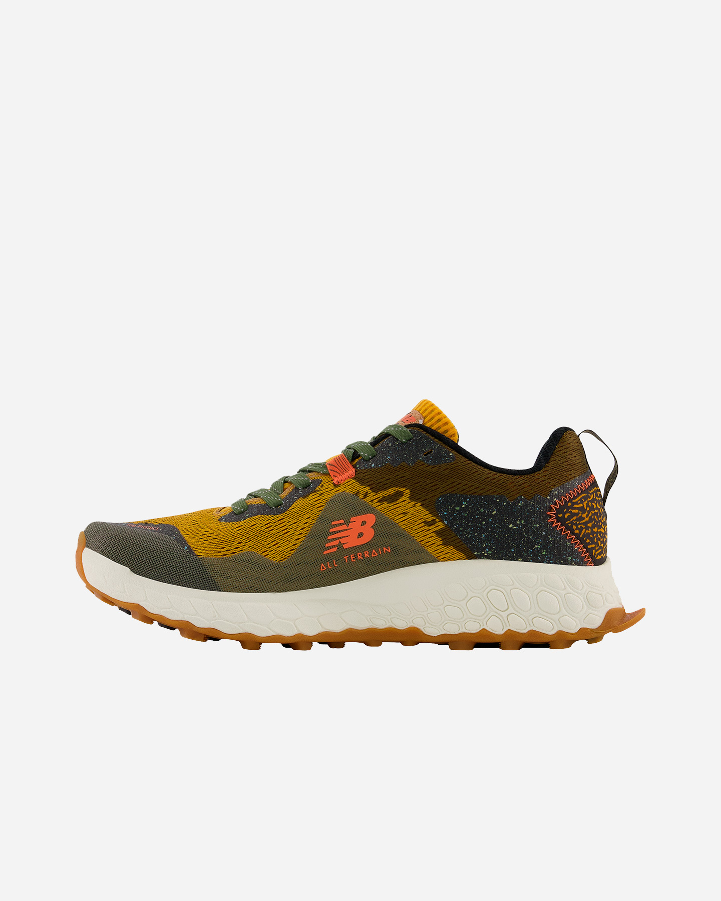 Scarpe trail NEW BALANCE TRAIL X HIERRO V7 FRESH FOAM M - Giallo - 5 | Cisalfa Sport