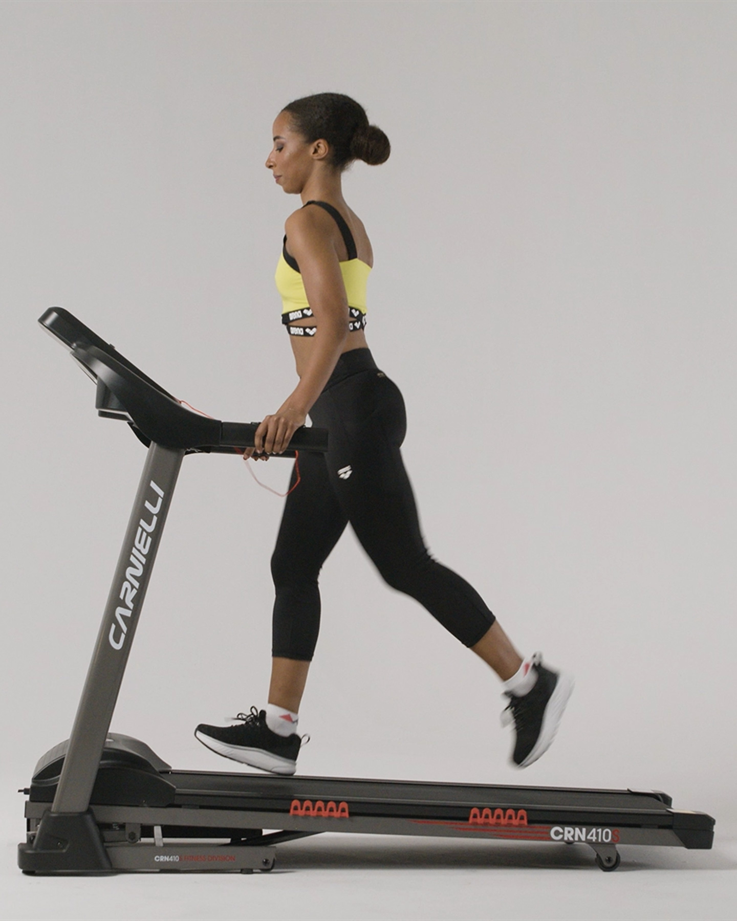 Tapis roulant CARNIELLI 410S - Nero - 3 | Cisalfa Sport