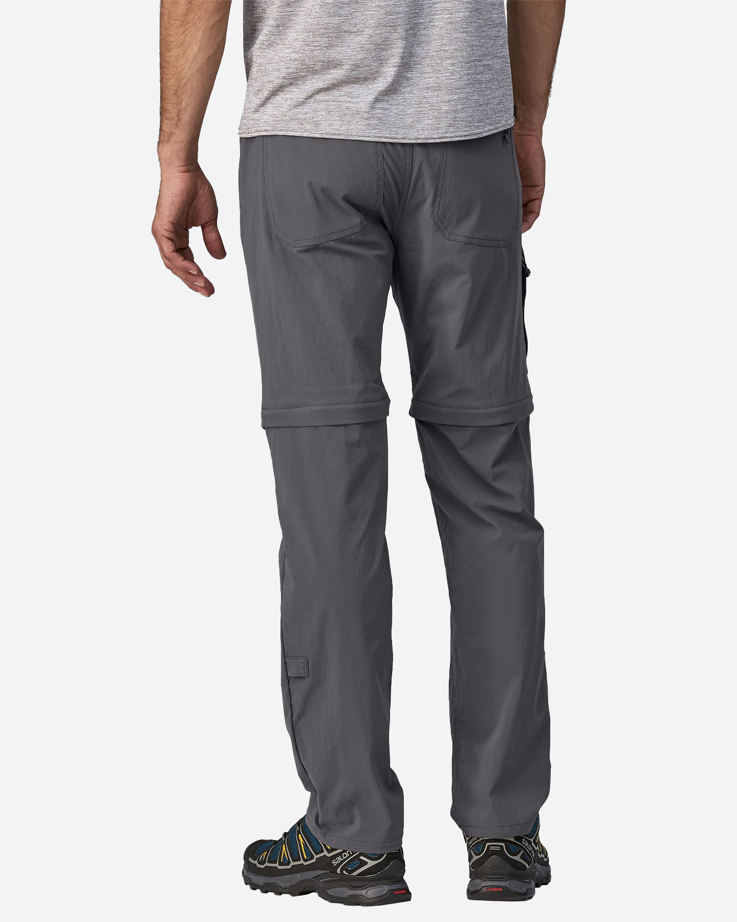 Pantalone outdoor PATAGONIA QUANDARY CONVERTIBLE M - Grigio - 2 | Cisalfa Sport