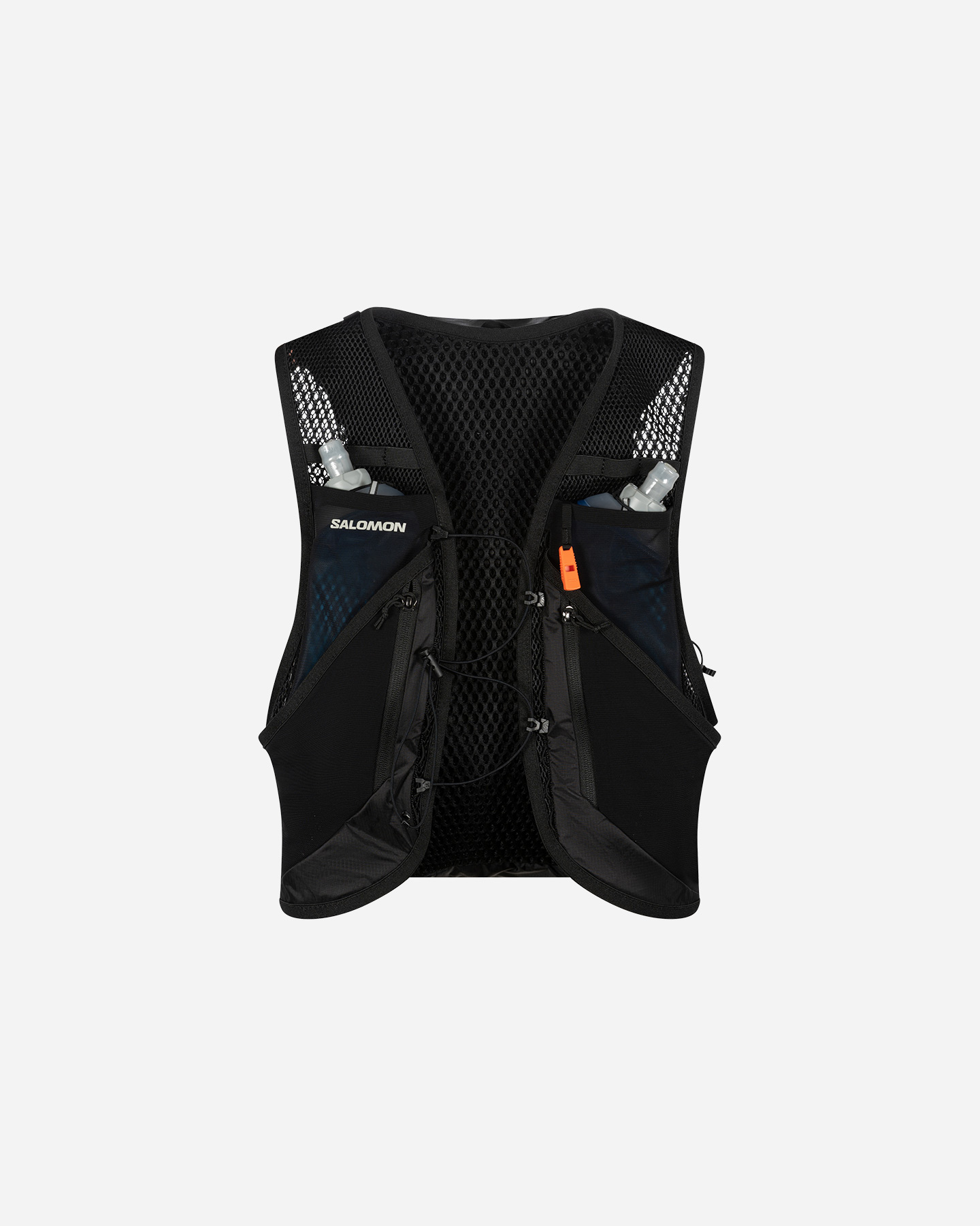 Zaino trail running SALOMON ACTIVE SKIN 12 SET +2 FLASK 5  - Nero - 0 | Cisalfa Sport