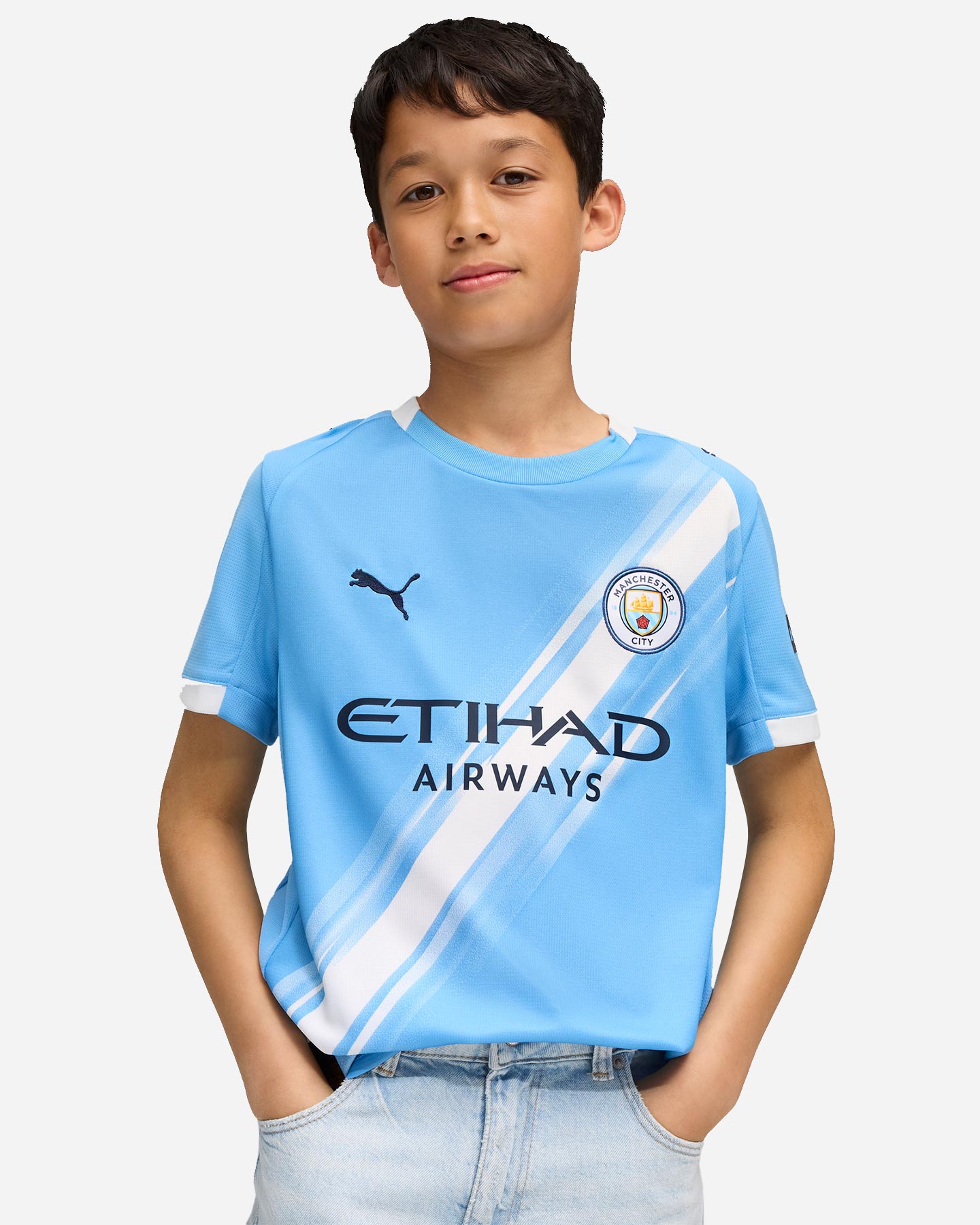 Maglia calcio ufficiale PUMA MANCHSTER CITY HOME 25-26 JR - Color mix - 2 | Cisalfa Sport