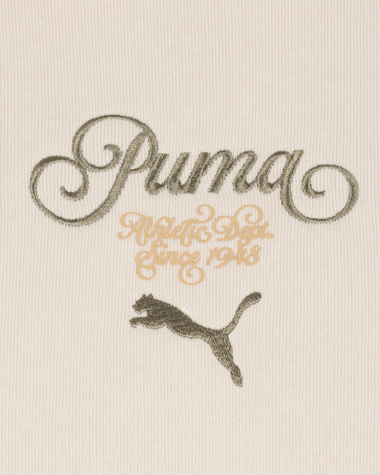 Felpa PUMA CROPPED W - Bianco - 2 | Cisalfa Sport