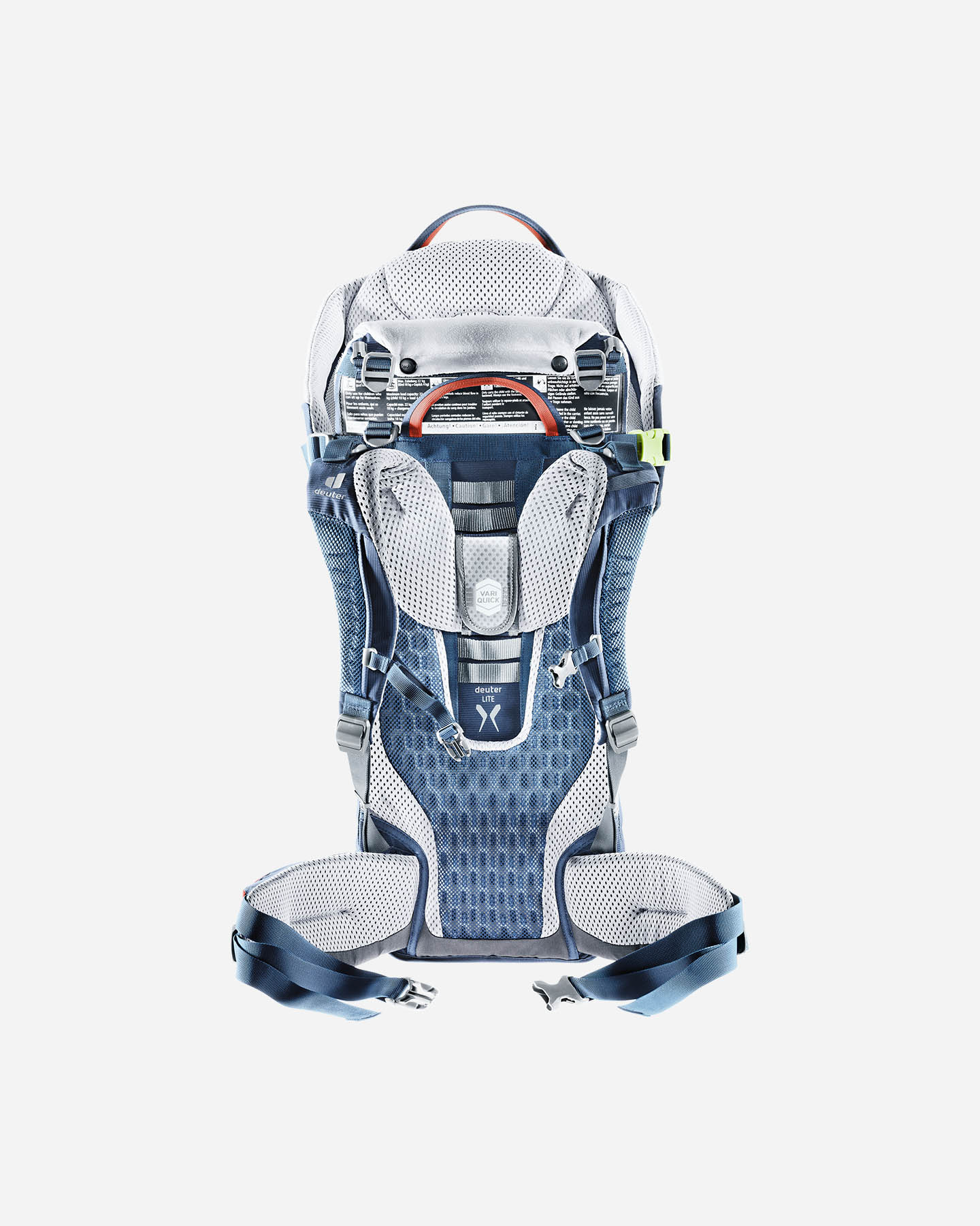 Zaino portabambino DEUTER KID COMFORT ACTIVE COVER RC DELUX  - Blu - 4 | Cisalfa Sport